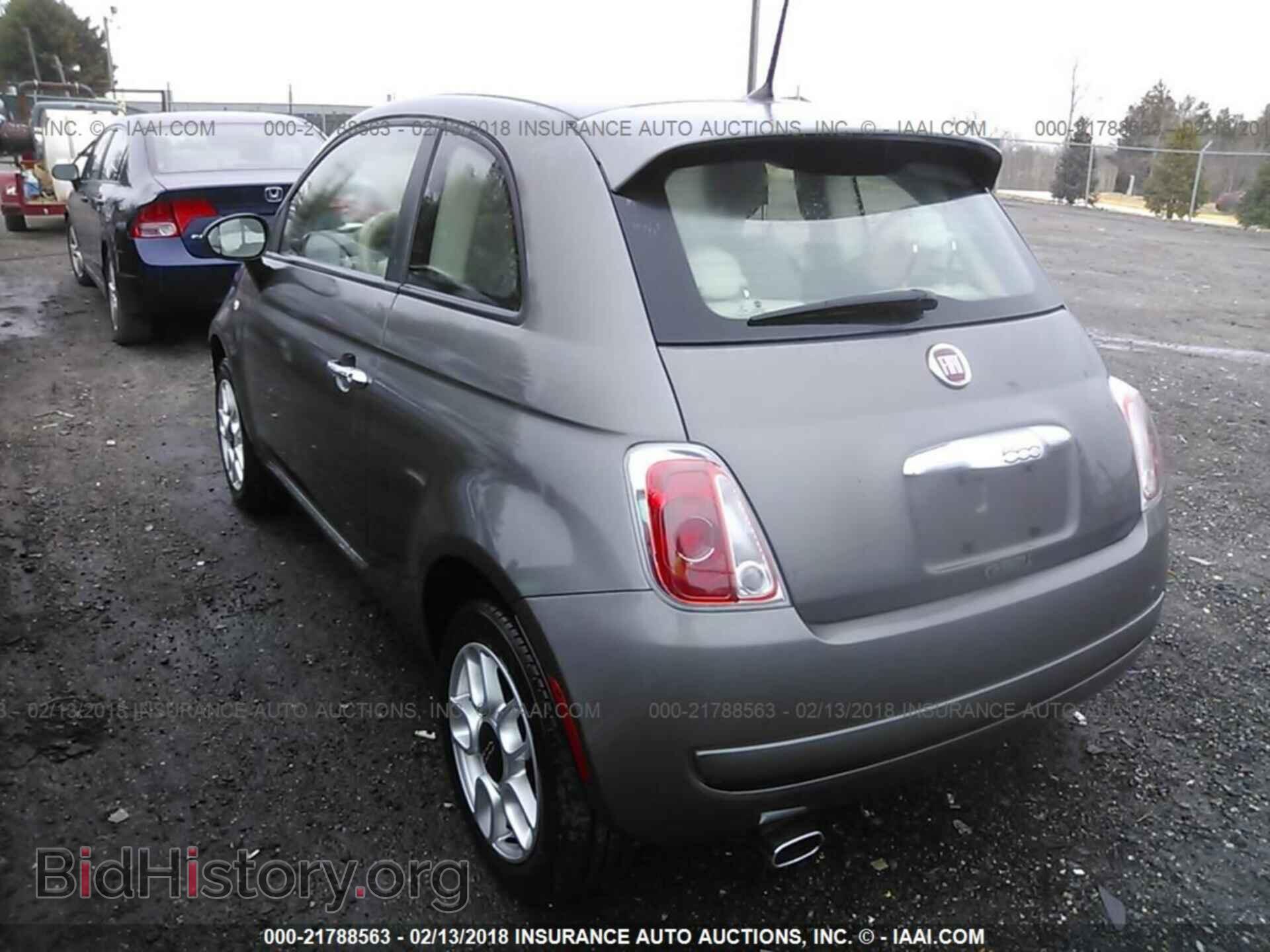 2013 Fiat 500 - VIN: 3C3CFFAR1DT665983 - Фото 3