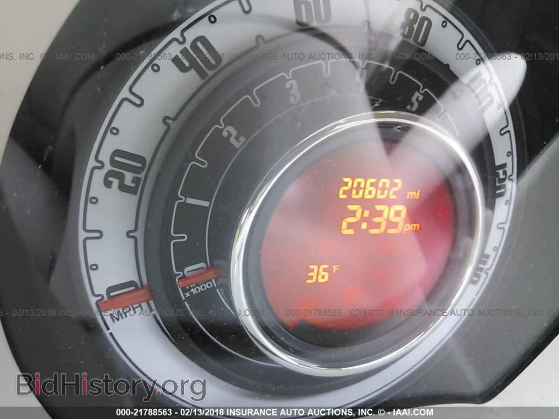 2013 Fiat 500 - VIN: 3C3CFFAR1DT665983 - Фото 7