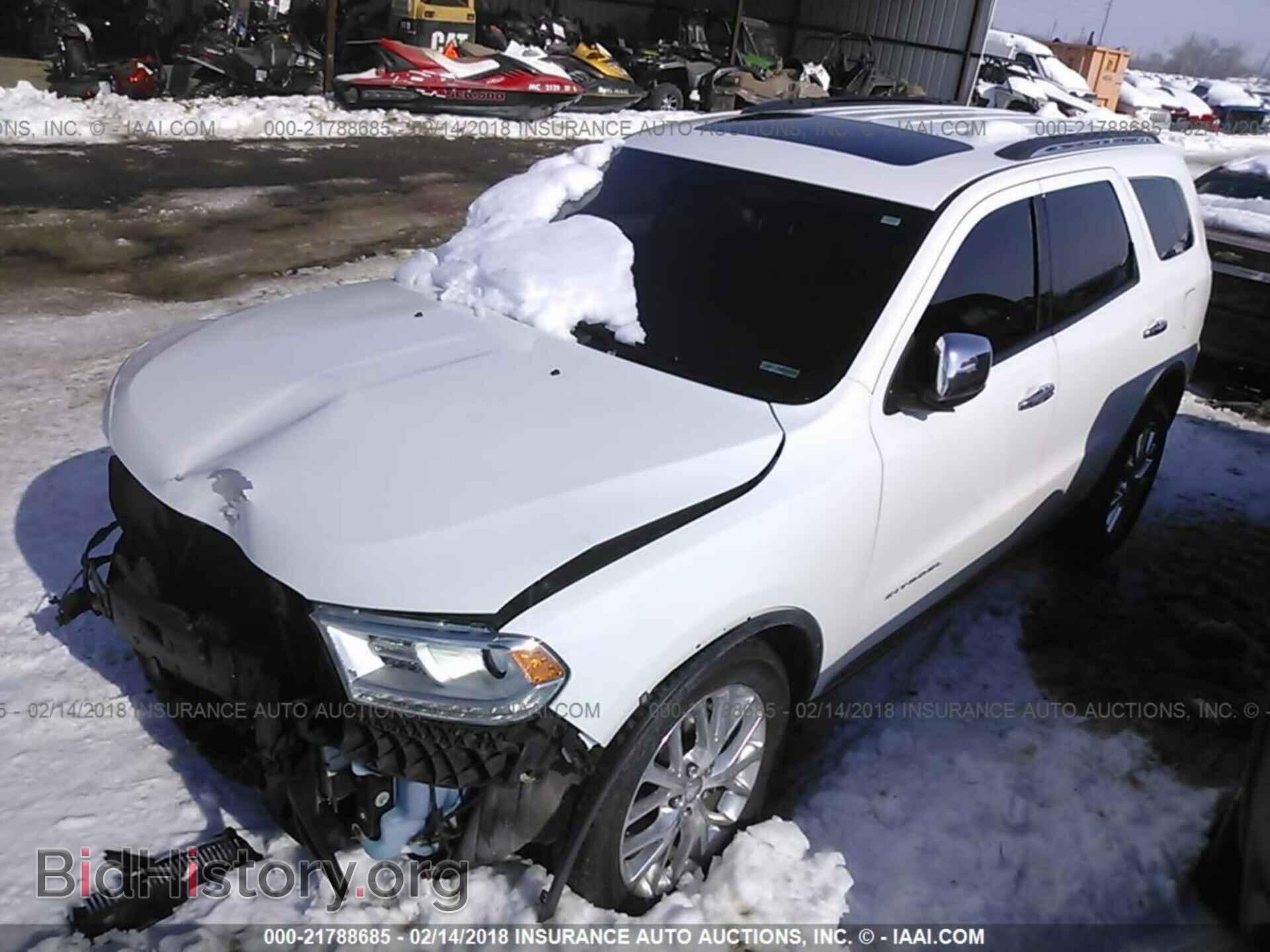 2014 Dodge Durango - VIN: 1C4SDJET2EC522592 - Photo 2