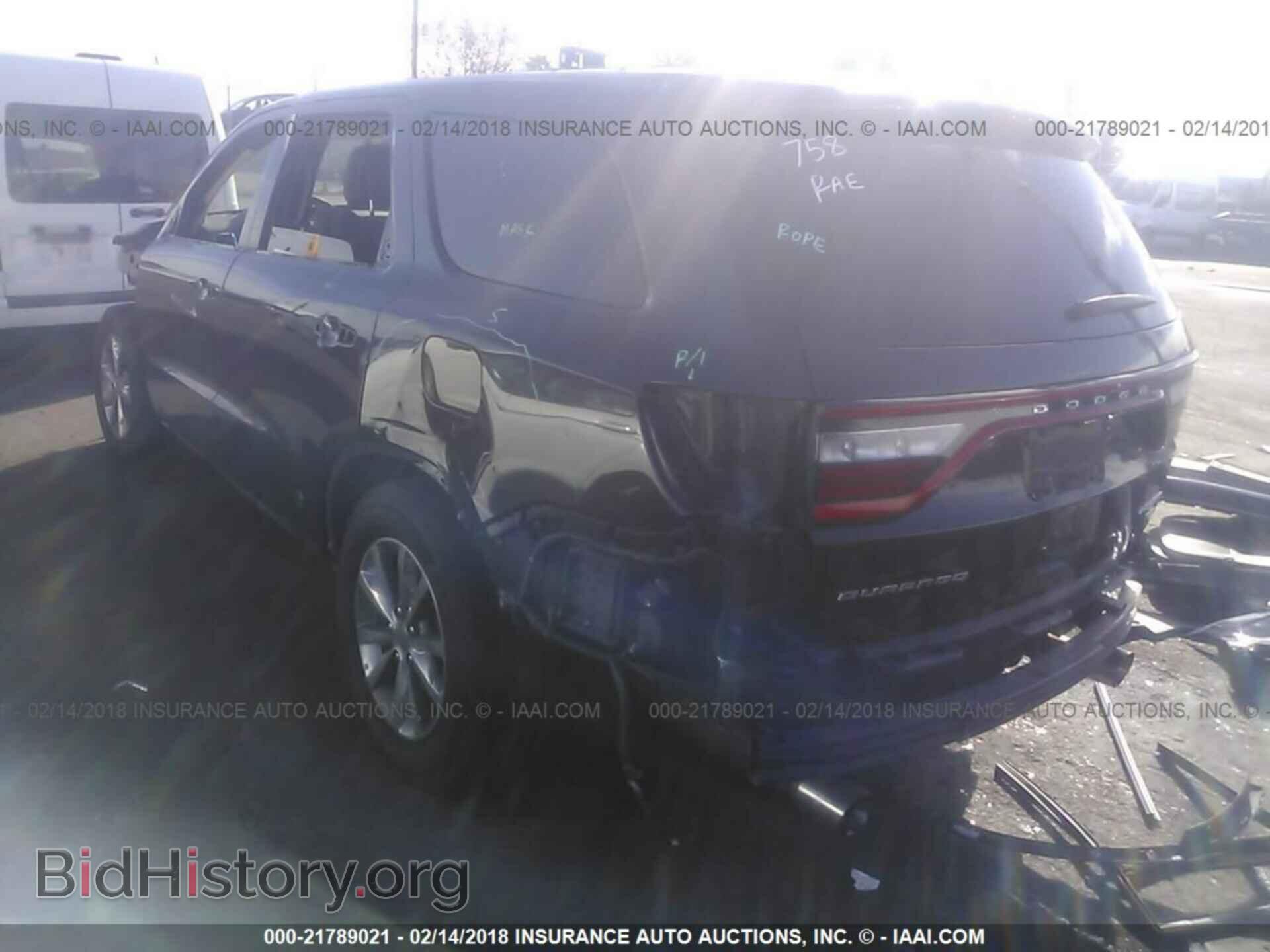 2015 Dodge Durango - VIN: 1C4RDHDG1FC714650 - Фото 3