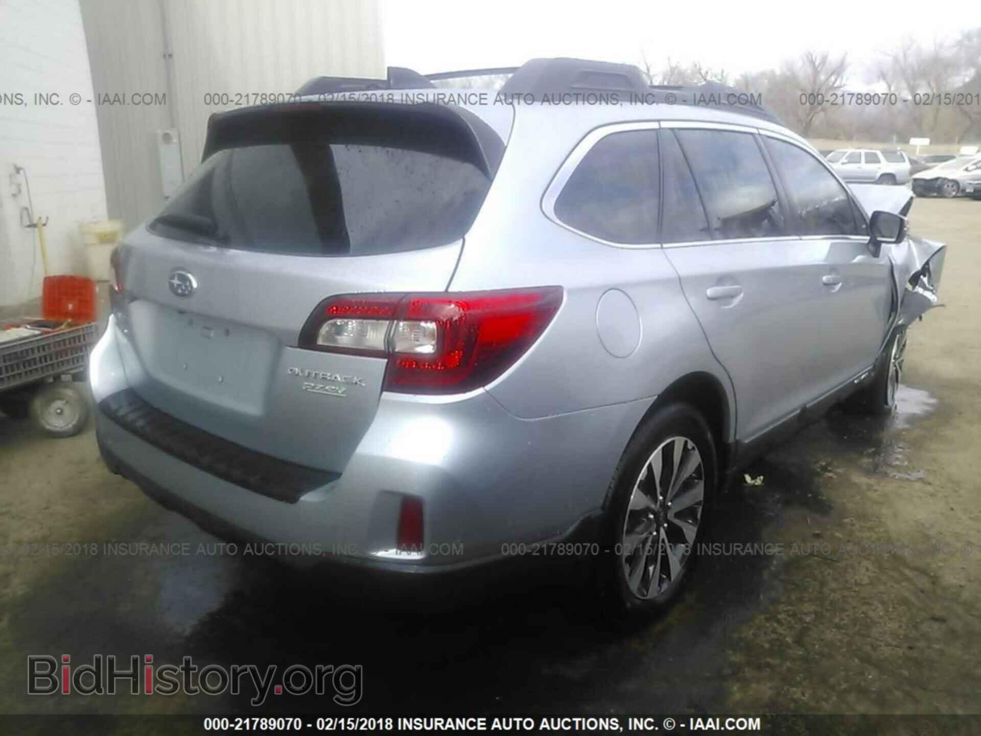 2016 Subaru Outback - VIN: 4S4BSALC9G3312126 - Фото 4