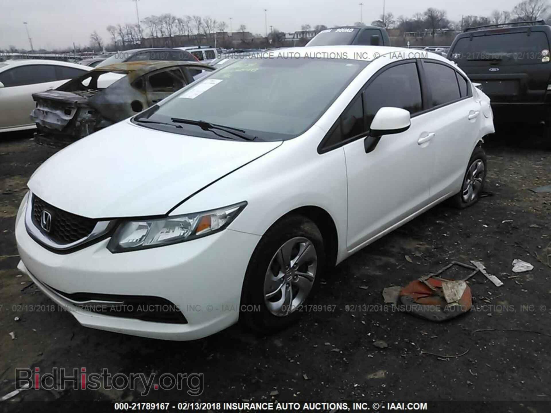 2013 Honda Civic - VIN: 19XFB2F50DE008244 - Фото 2
