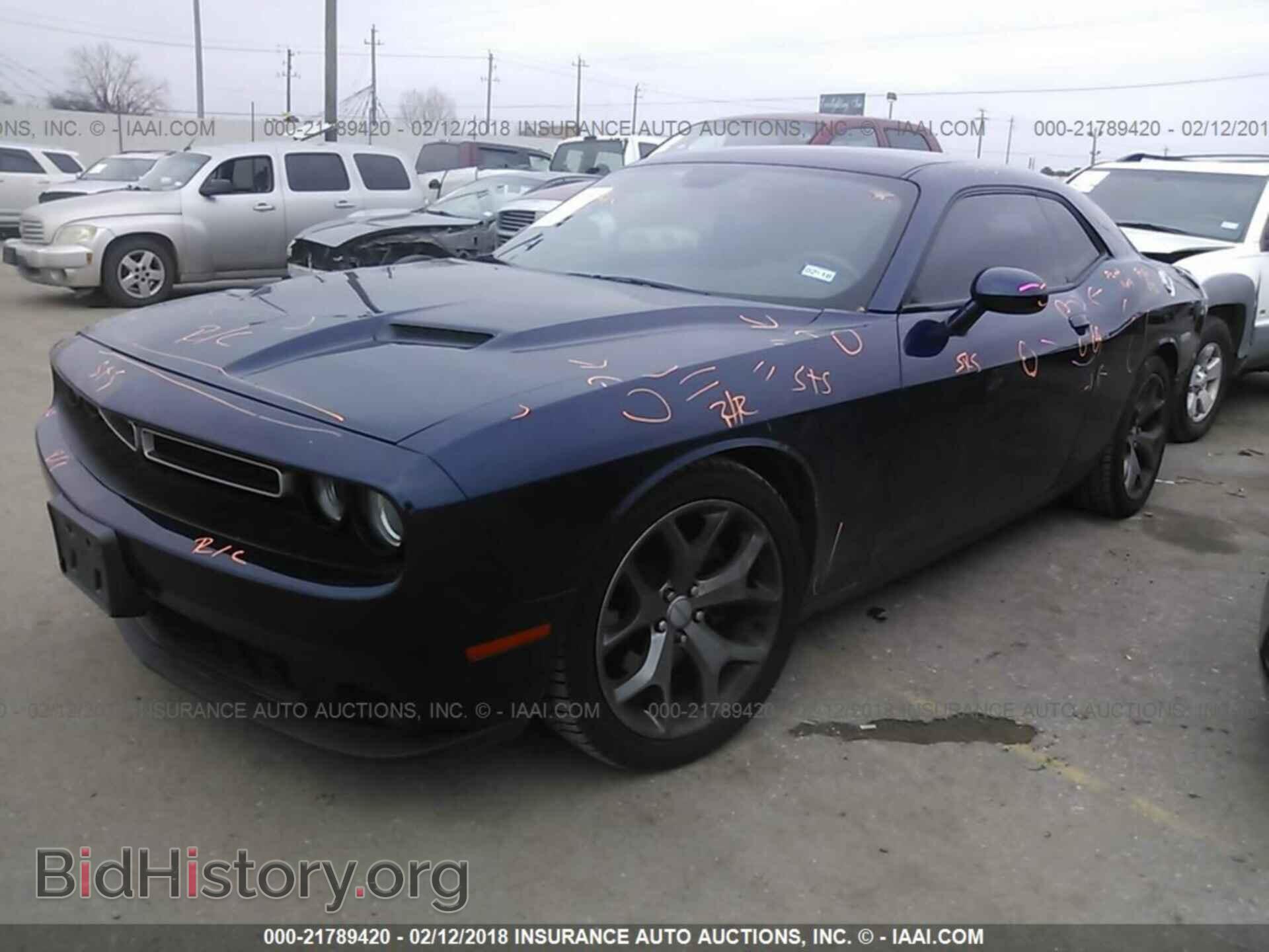 2015 Dodge Challenger - VIN: 2C3CDZAG0FH740576 - Фото 2