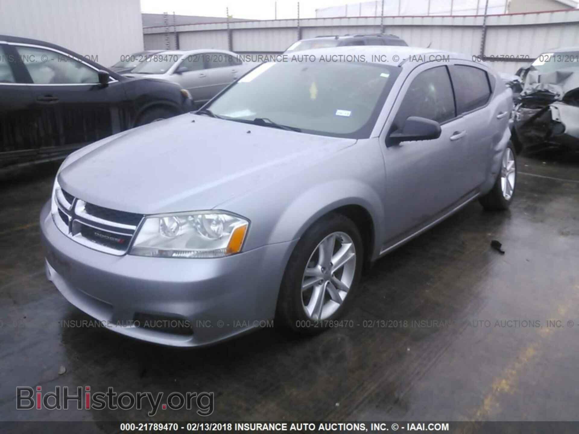 2013 Dodge Avenger - VIN: 1C3CDZAGXDN548859 - Фото 2
