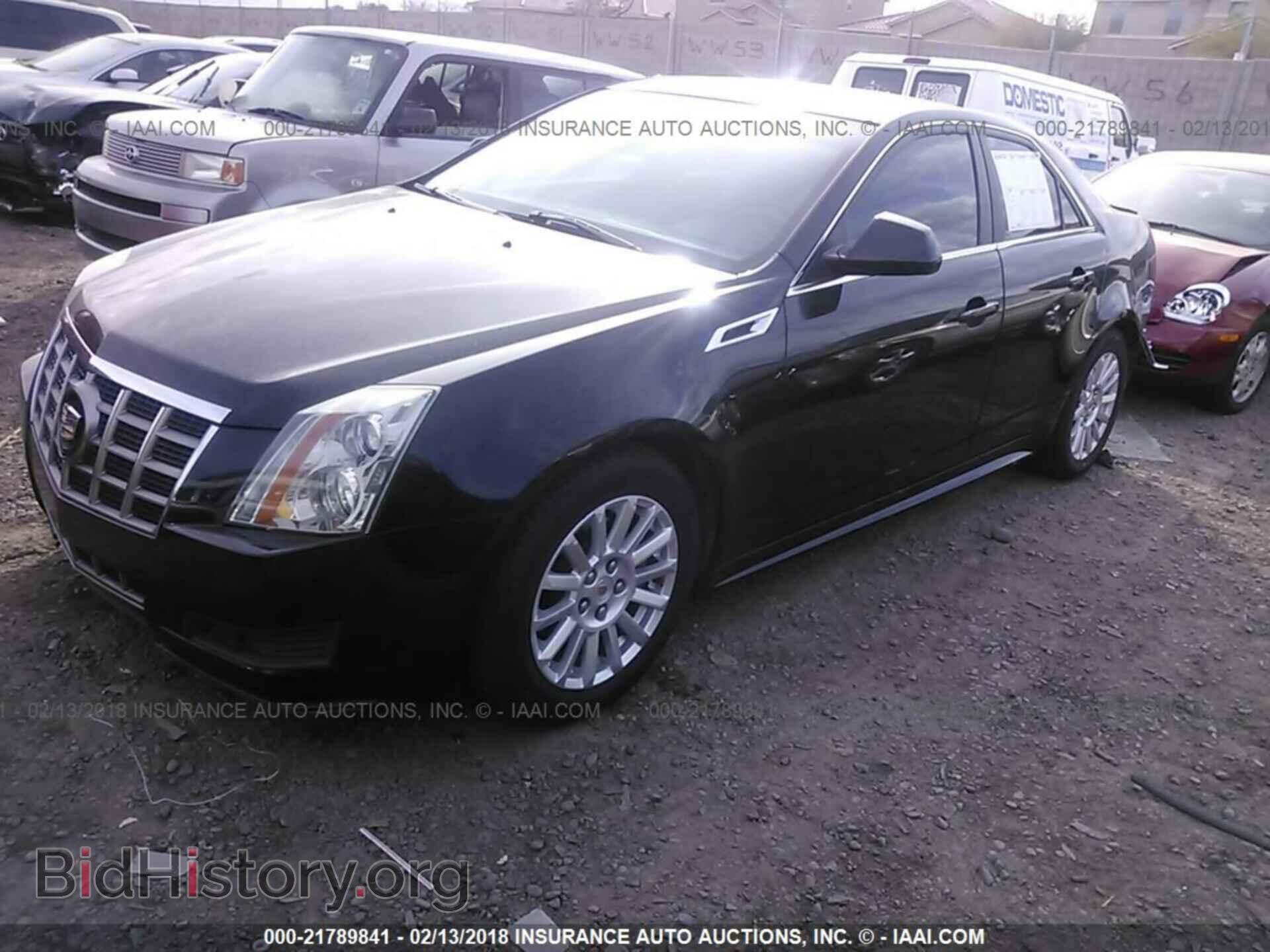 2012 Cadillac Cts - VIN: 1G6DA5E5XC0103496 - Фото 2