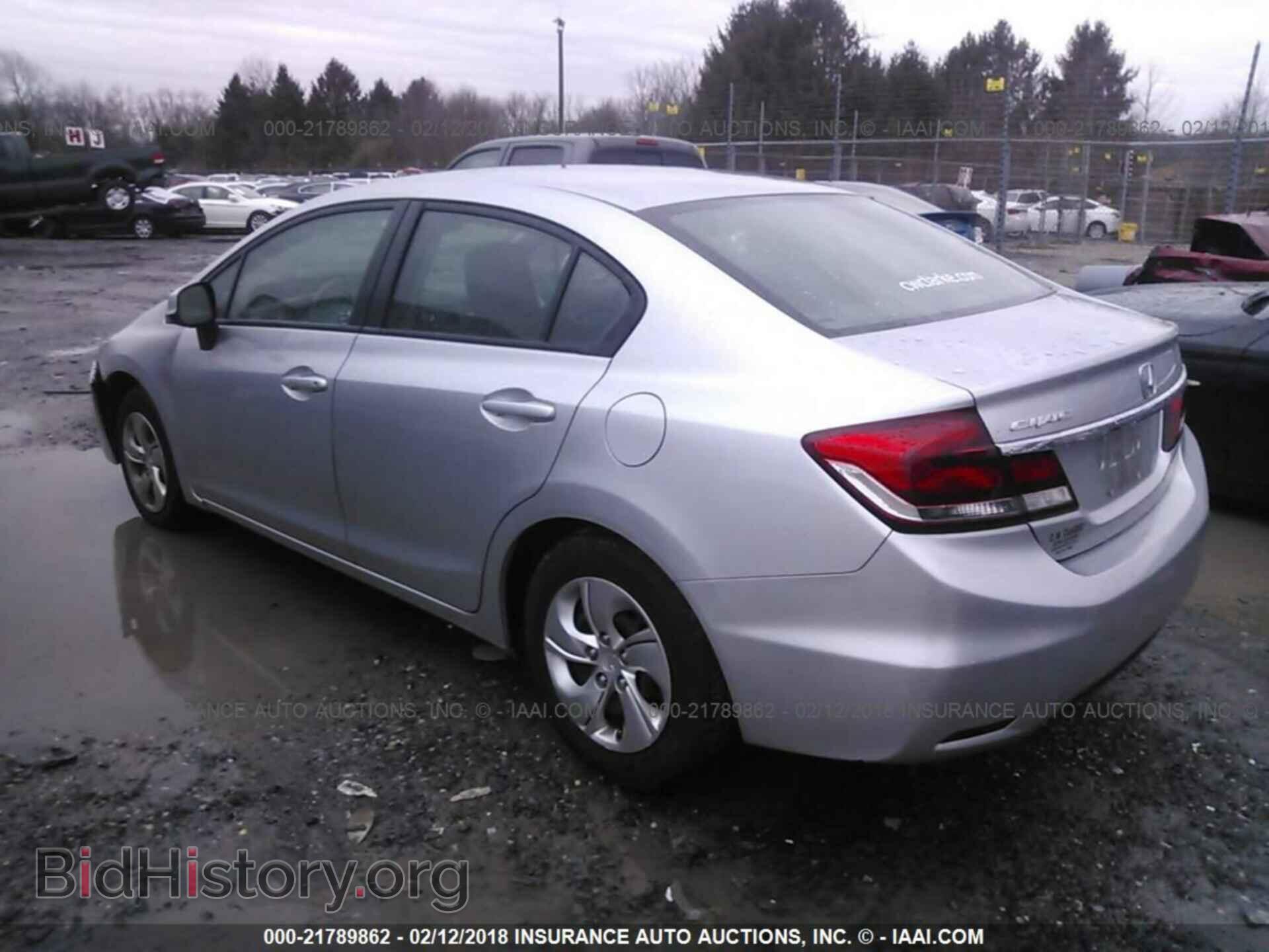 2013 Honda Civic - VIN: 2HGFB2F55DH600888 - Фото 3
