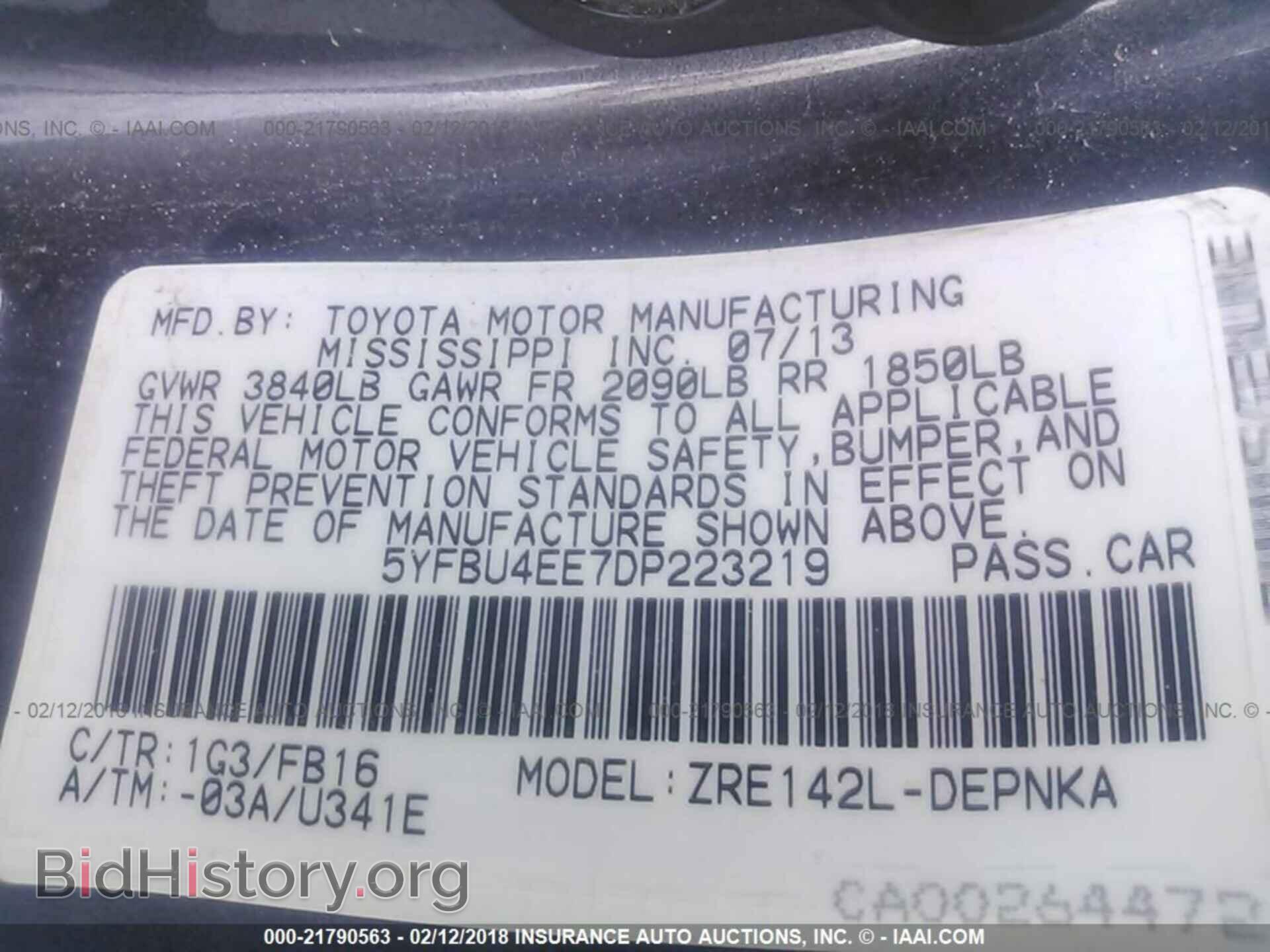 2013 Toyota Corolla - VIN: 5YFBU4EE7DP223219 - Photo 9