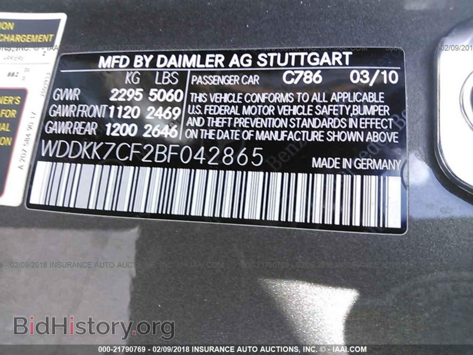 2011 Mercedes-benz E - VIN: WDDKK7CF2BF042865 - Photo 9