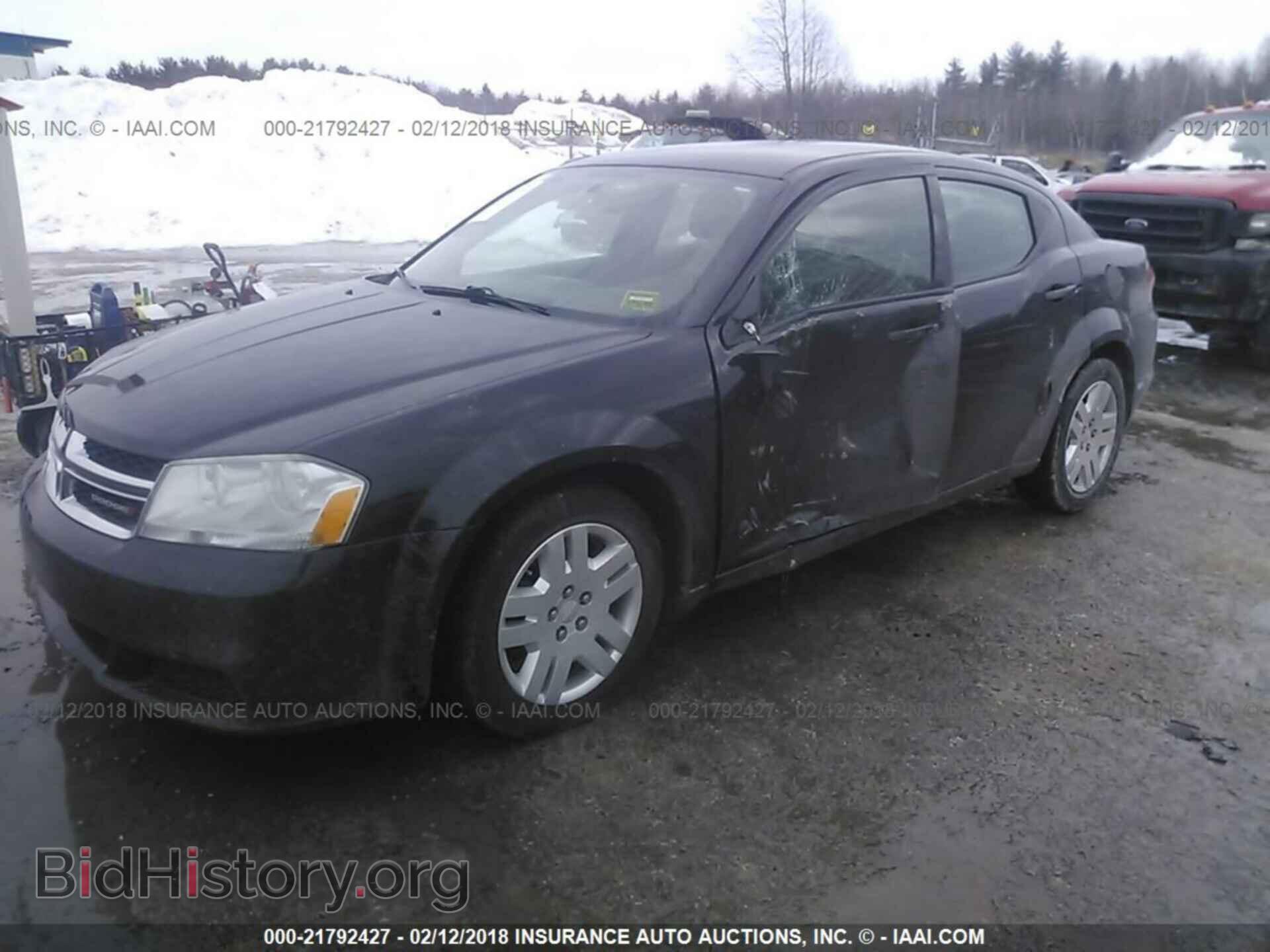 2012 Dodge Avenger - VIN: 1C3CDZAB9CN227642 - Фото 2