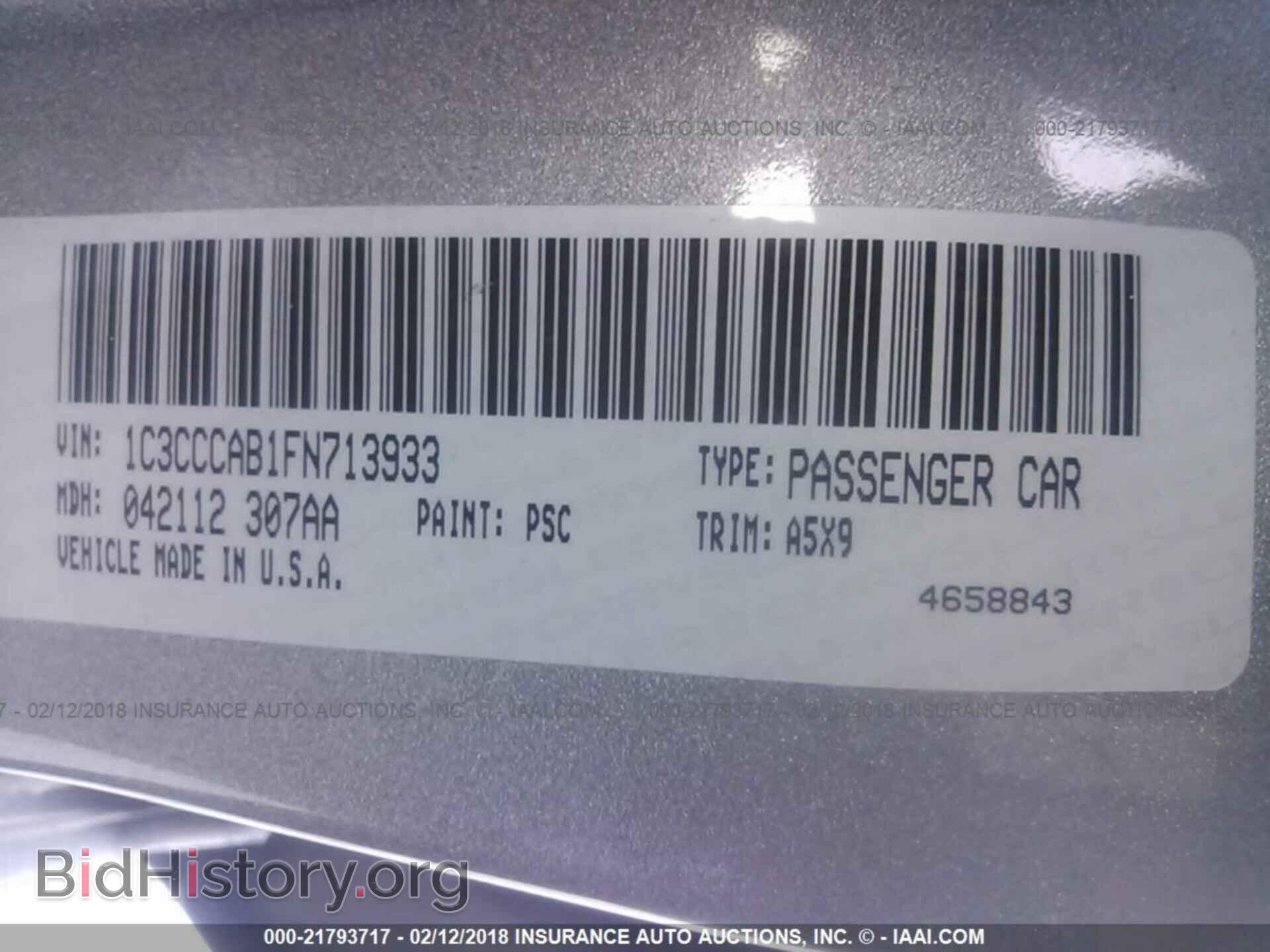 2015 Chrysler 200 - VIN: 1C3CCCAB1FN713933 - Photo 9