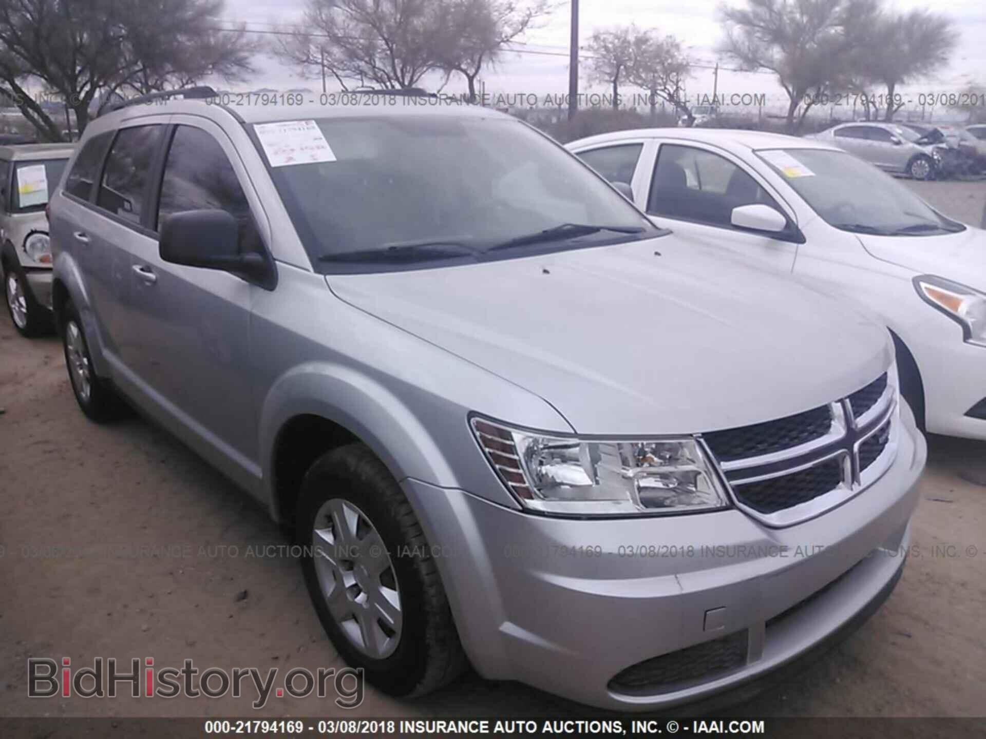 Фотография 3C4PDCAB9CT168439 - Dodge Journey 2012