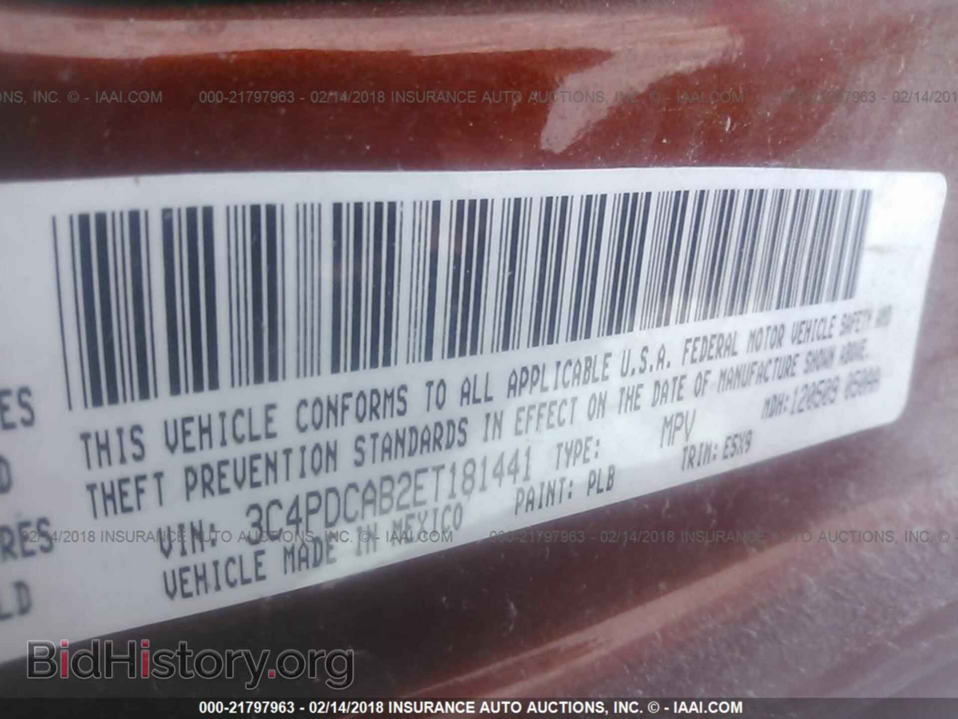 2014 Dodge Journey - VIN: 3C4PDCAB2ET181441 - Photo 9