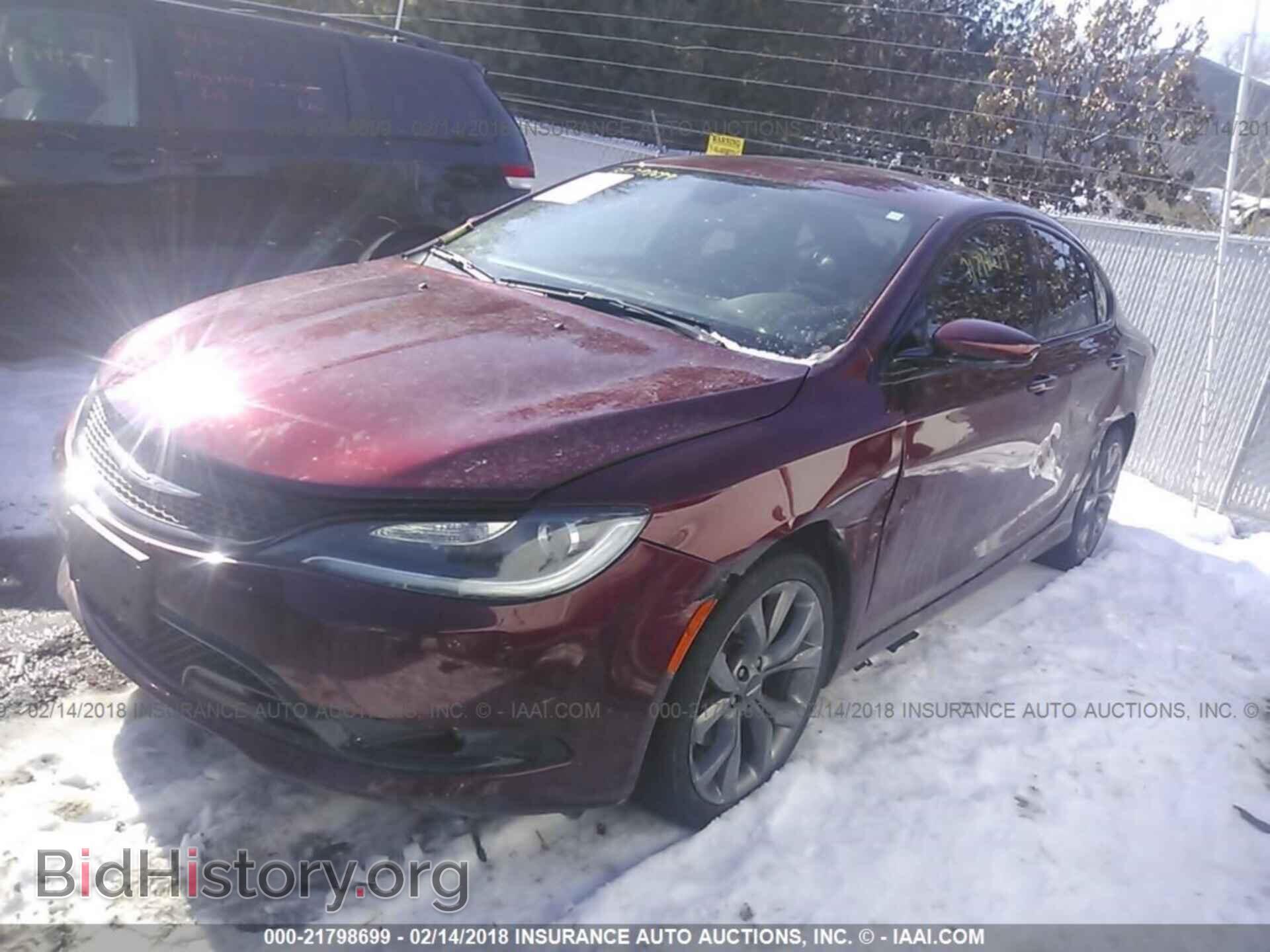 2015 Chrysler 200 - VIN: 1C3CCCBB9FN642351 - Photo 2