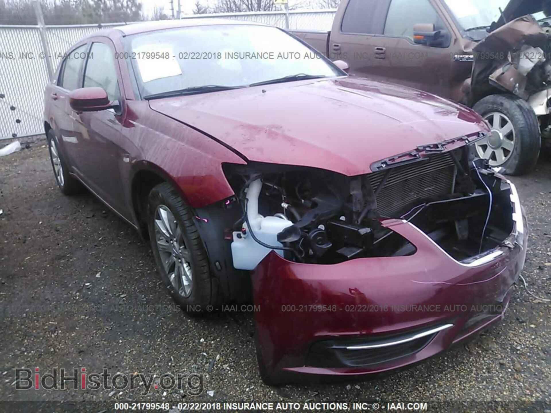 Фотография 1C3CCBBB5CN164161 - Chrysler 200 2012