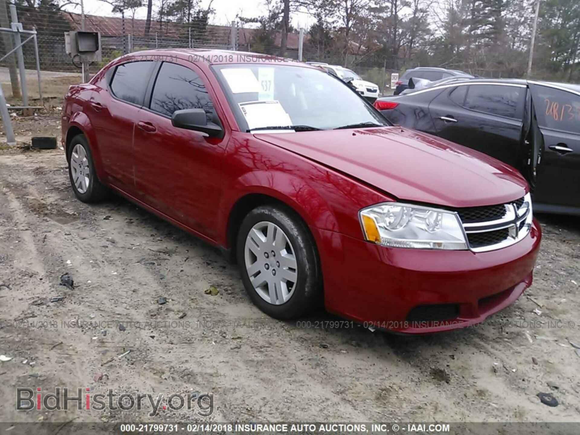 Фотография 1C3CDZAB9EN107097 - Dodge Avenger 2014