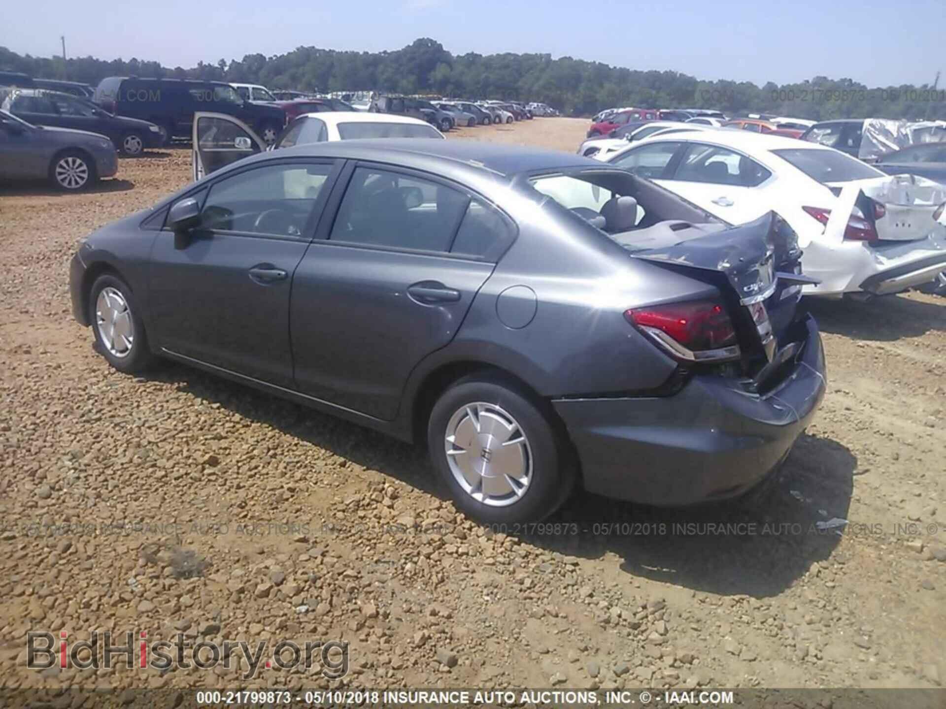 2013 Honda Civic - VIN: 2HGFB2F65DH585544 - Фото 3