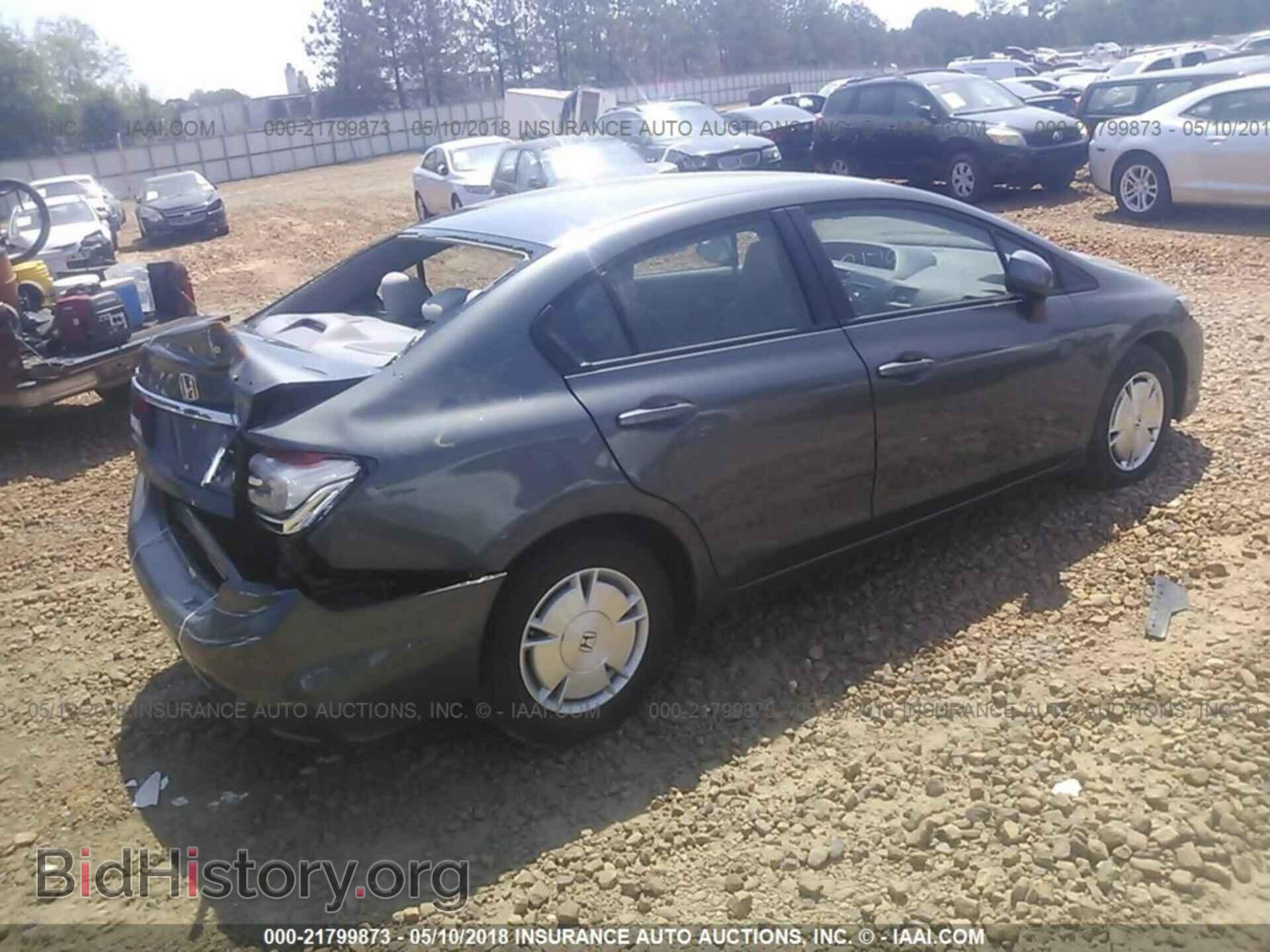 2013 Honda Civic - VIN: 2HGFB2F65DH585544 - Фото 4