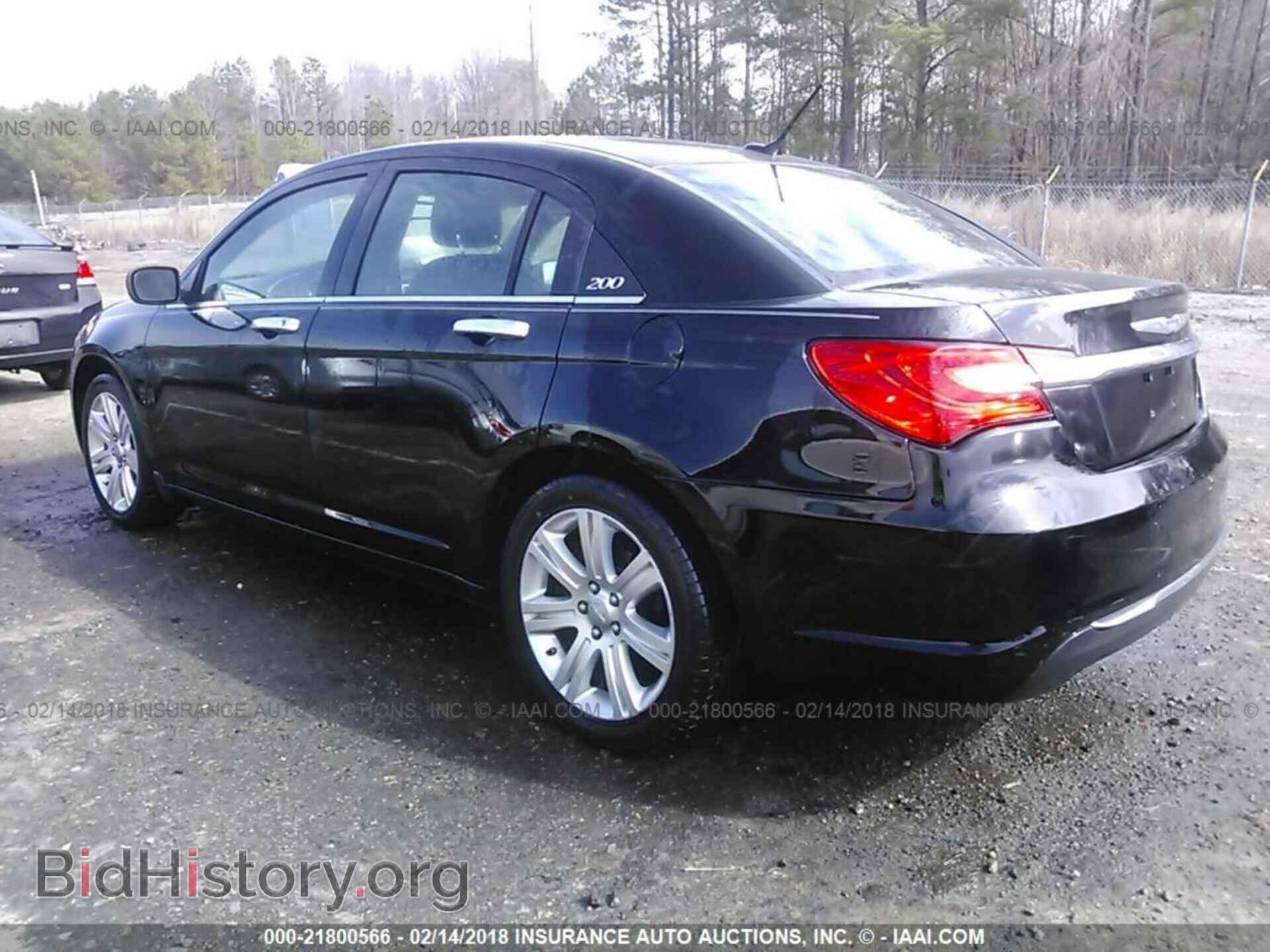 2012 Chrysler 200 - VIN: 1C3CCBBB5CN299382 - Фото 3