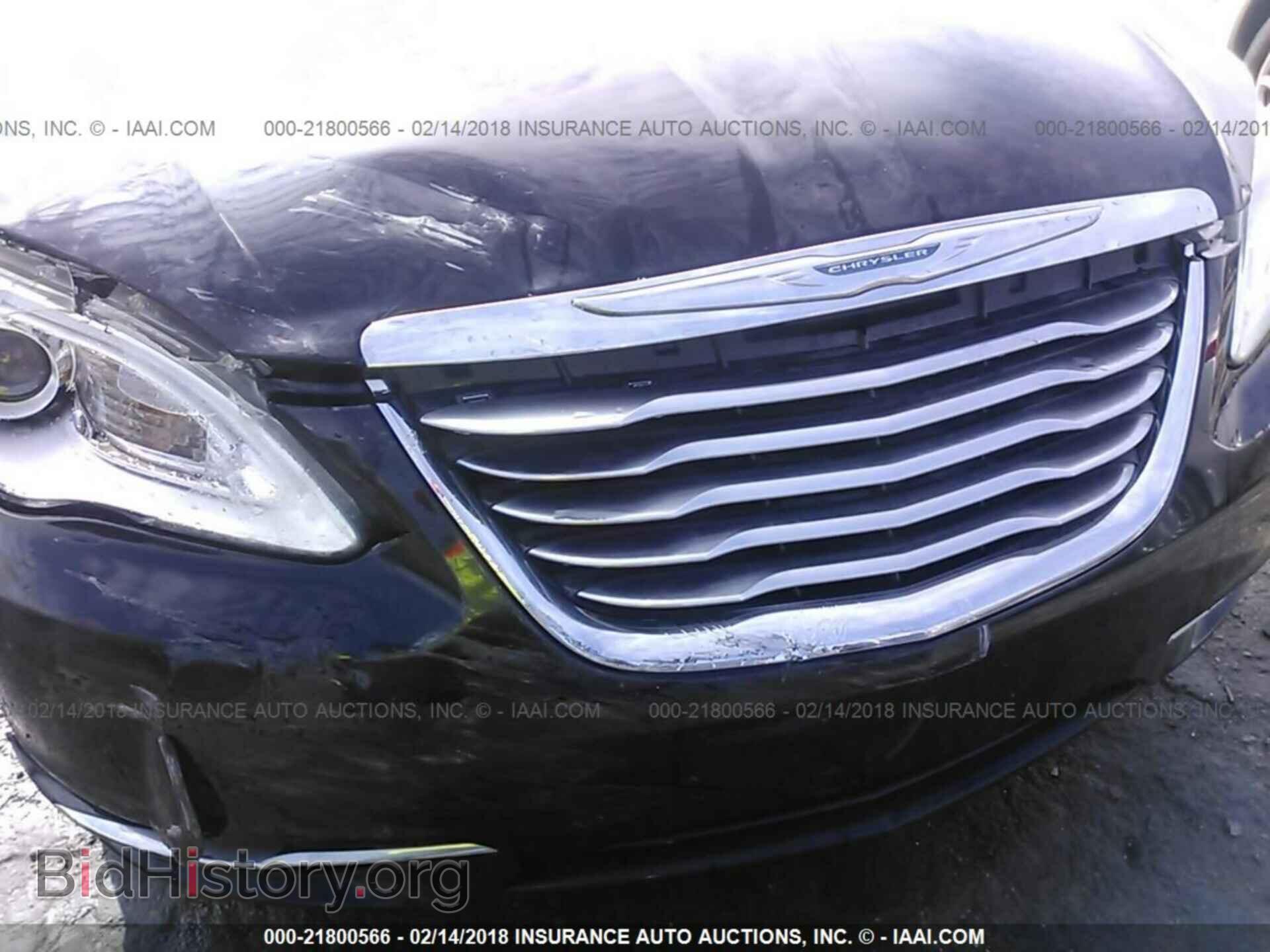 2012 Chrysler 200 - VIN: 1C3CCBBB5CN299382 - Фото 6