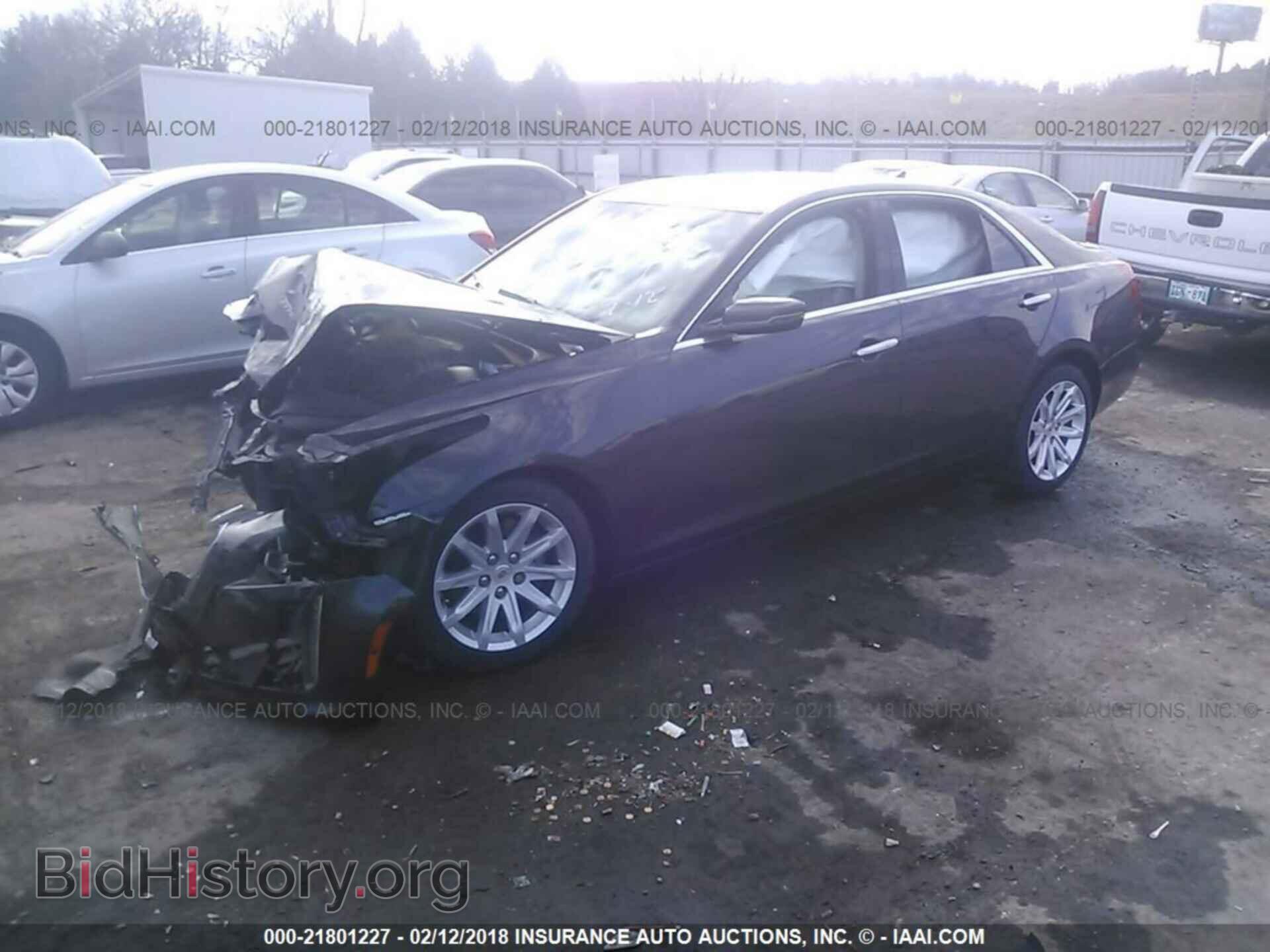 2014 Cadillac Cts - VIN: 1G6AP5SX0E0167766 - Фото 2
