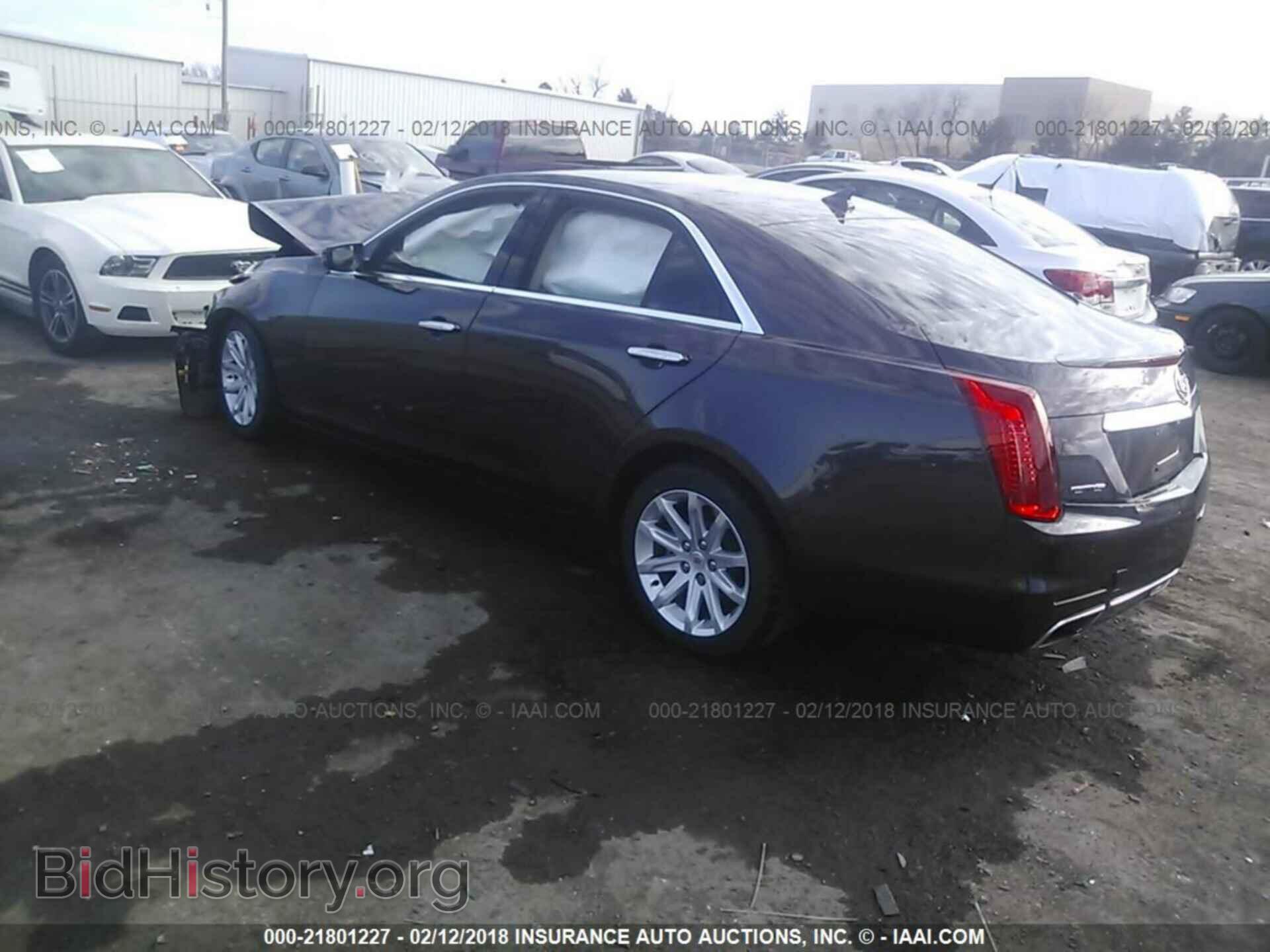 2014 Cadillac Cts - VIN: 1G6AP5SX0E0167766 - Фото 3