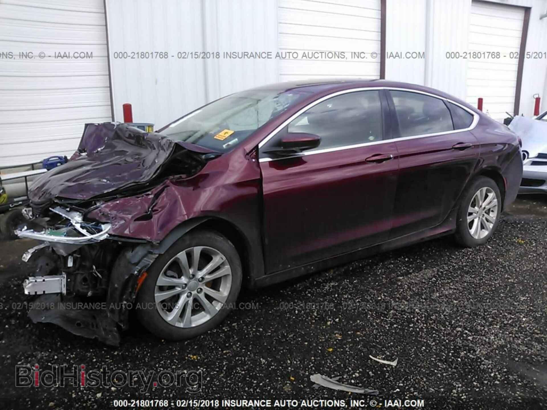 2016 Chrysler 200 - VIN: 1C3CCCAB9GN105899 - Фото 2