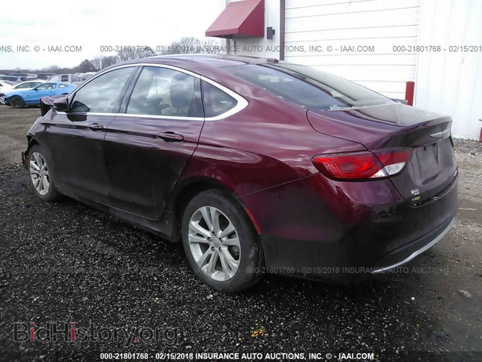 2016 Chrysler 200 - VIN: 1C3CCCAB9GN105899 - Фото 3