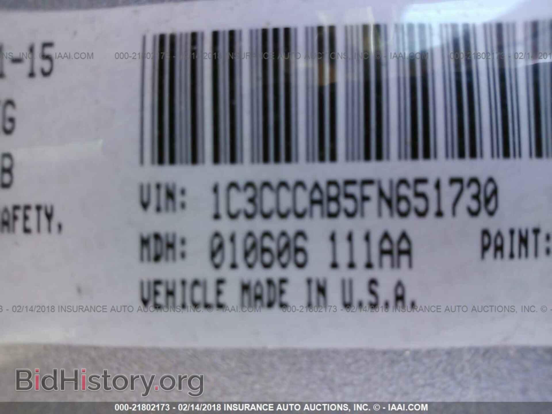 2015 Chrysler 200 - VIN: 1C3CCCAB5FN651730 - Photo 9