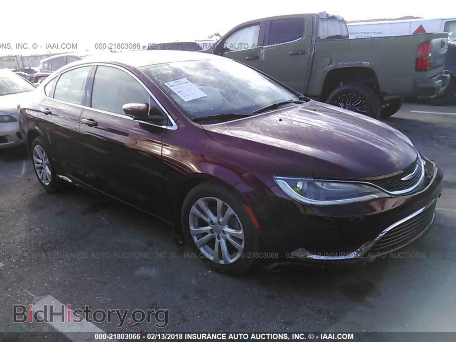 Photo 1C3CCCAB9FN633215 - Chrysler 200 2015