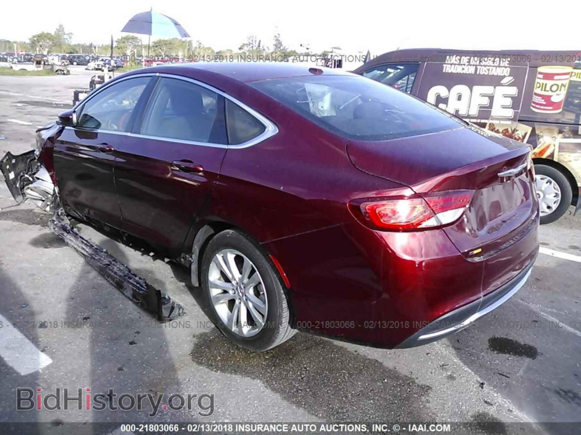 2015 Chrysler 200 - VIN: 1C3CCCAB9FN633215 - Photo 3