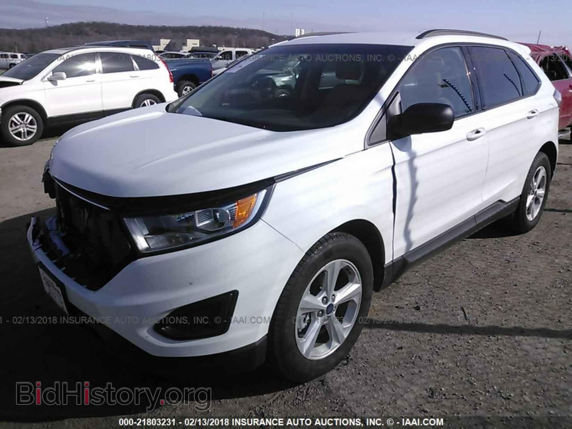 2015 Ford Edge - VIN: 2FMTK3G8XFBC11360 - Фото 2
