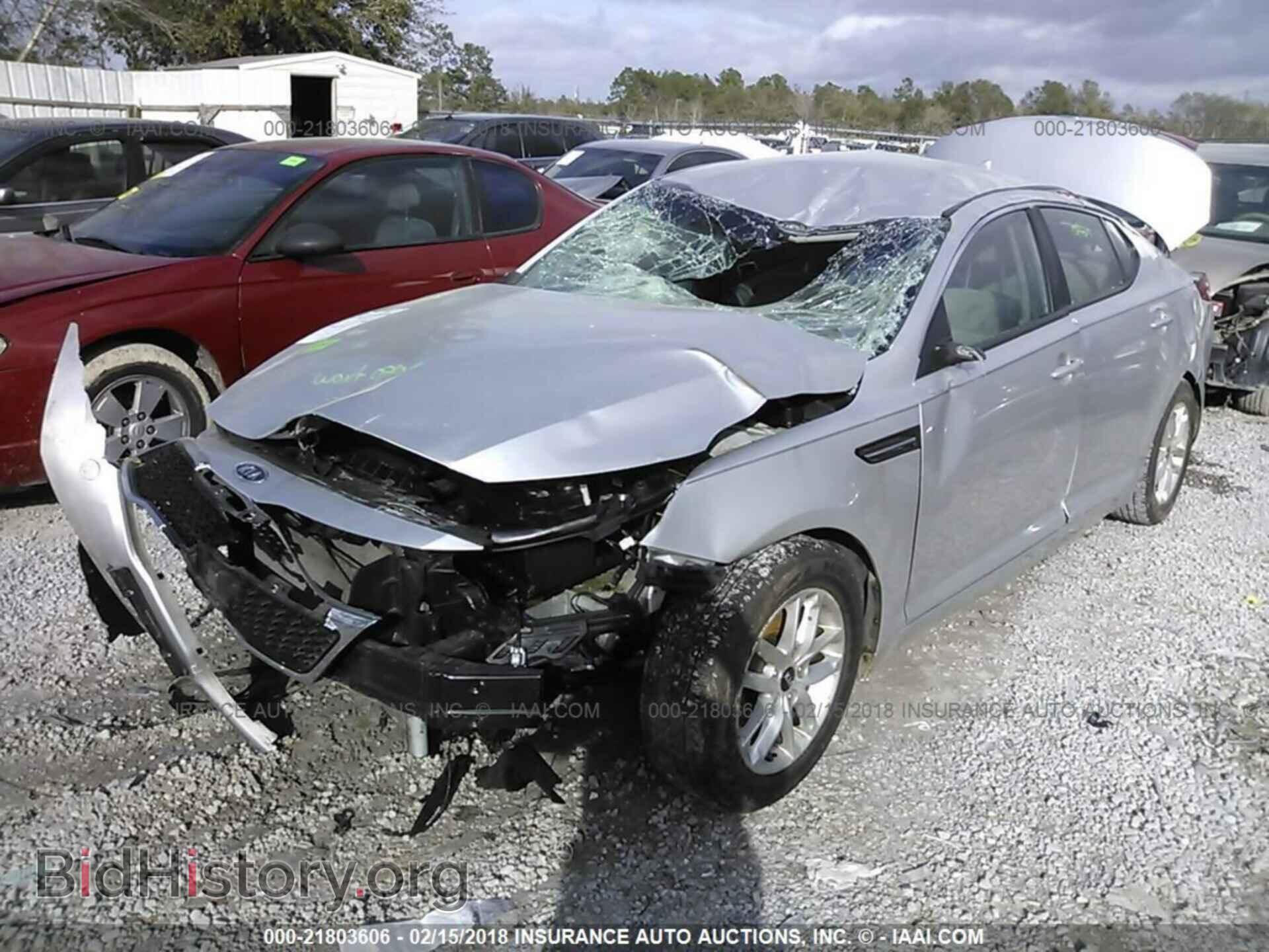 2011 Kia Optima - VIN: KNAGM4A7XB5111941 - Фото 2