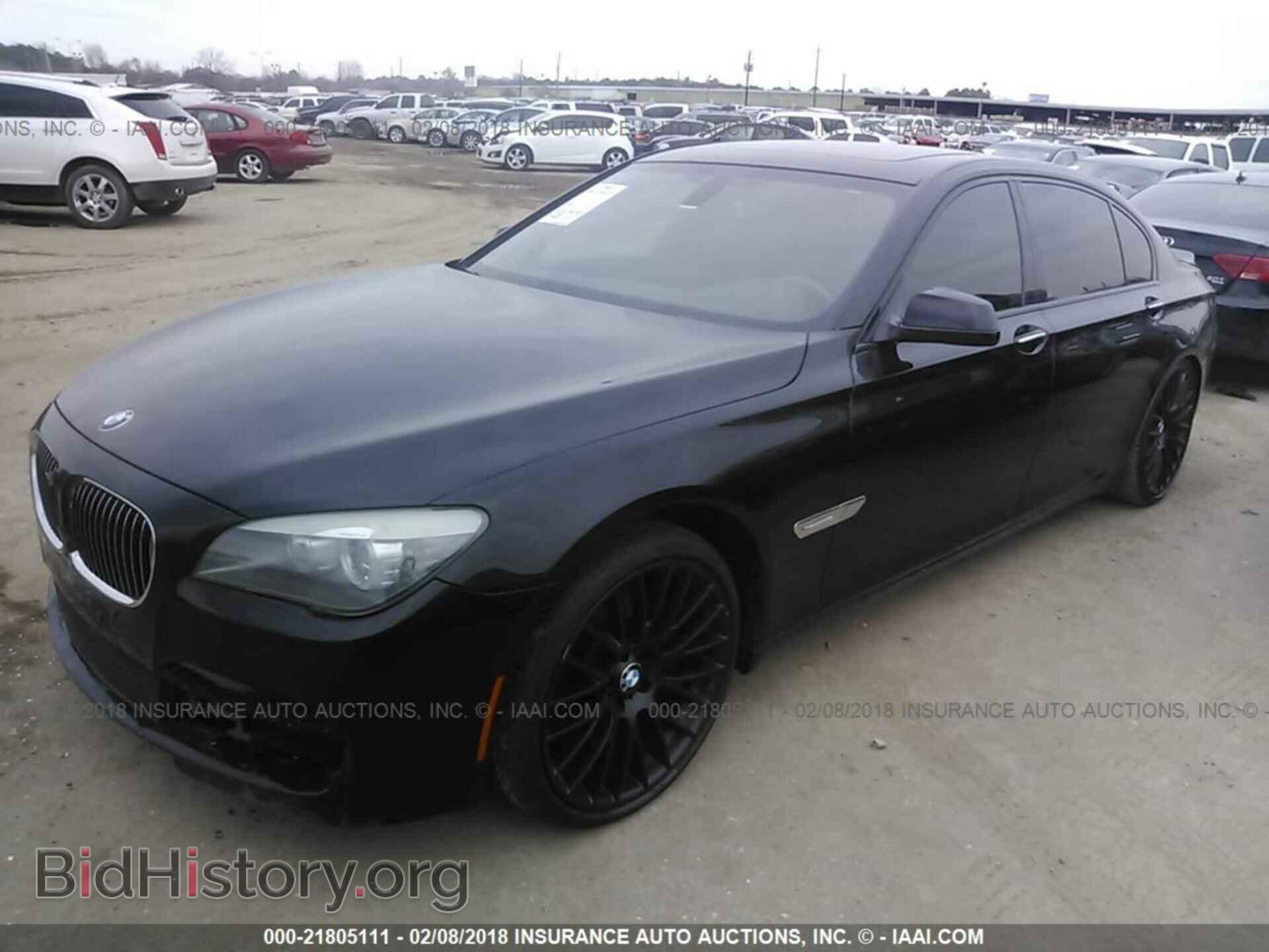 2012 Bmw 750 - VIN: WBAKB8C55CC963047 - Фото 2