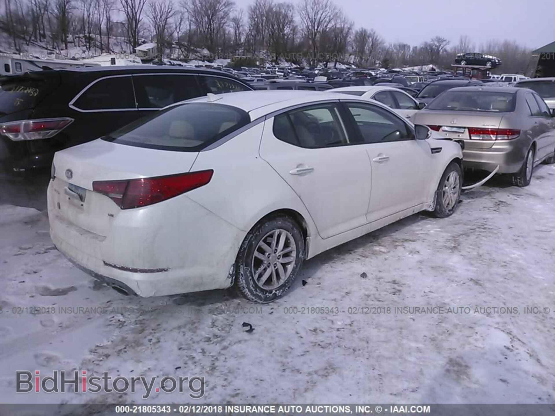 2013 Kia Optima - VIN: KNAGM4A76D5364662 - Photo 4