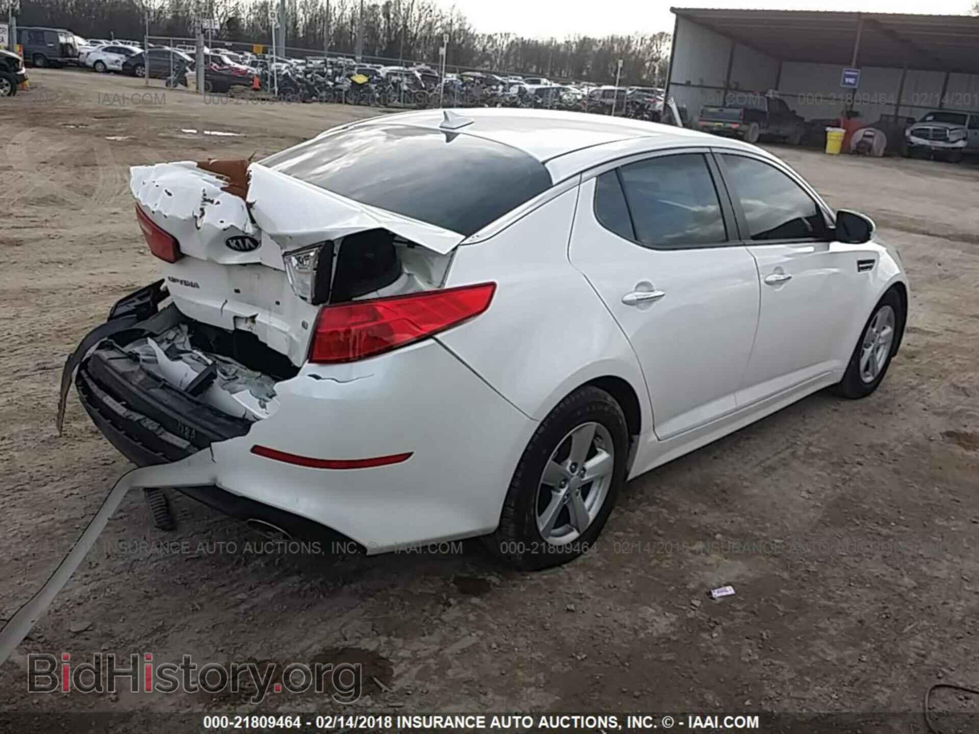 2015 Kia Optima - VIN: KNAGM4A7XF5597737 - Photo 4