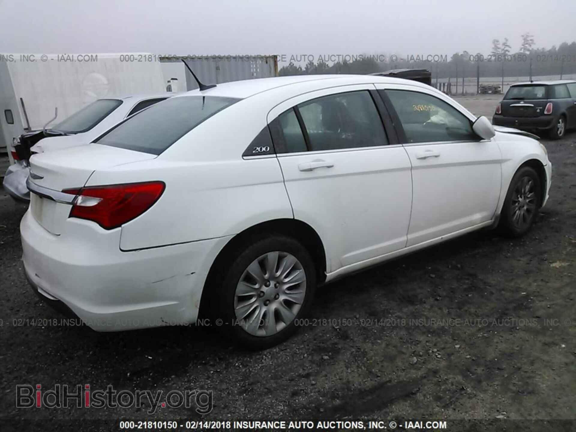 2012 Chrysler 200 - VIN: 1C3CCBAB2CN292357 - Фото 4