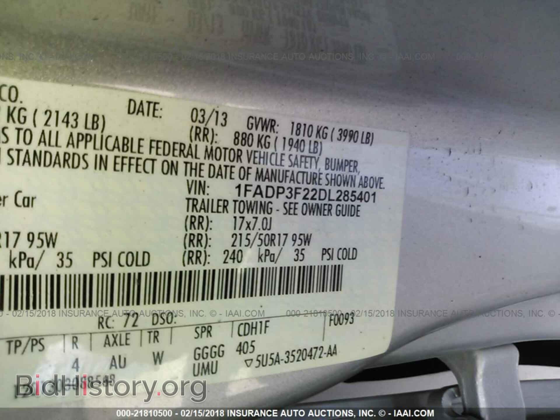 2013 Ford Focus - VIN: 1FADP3F22DL285401 - Photo 9