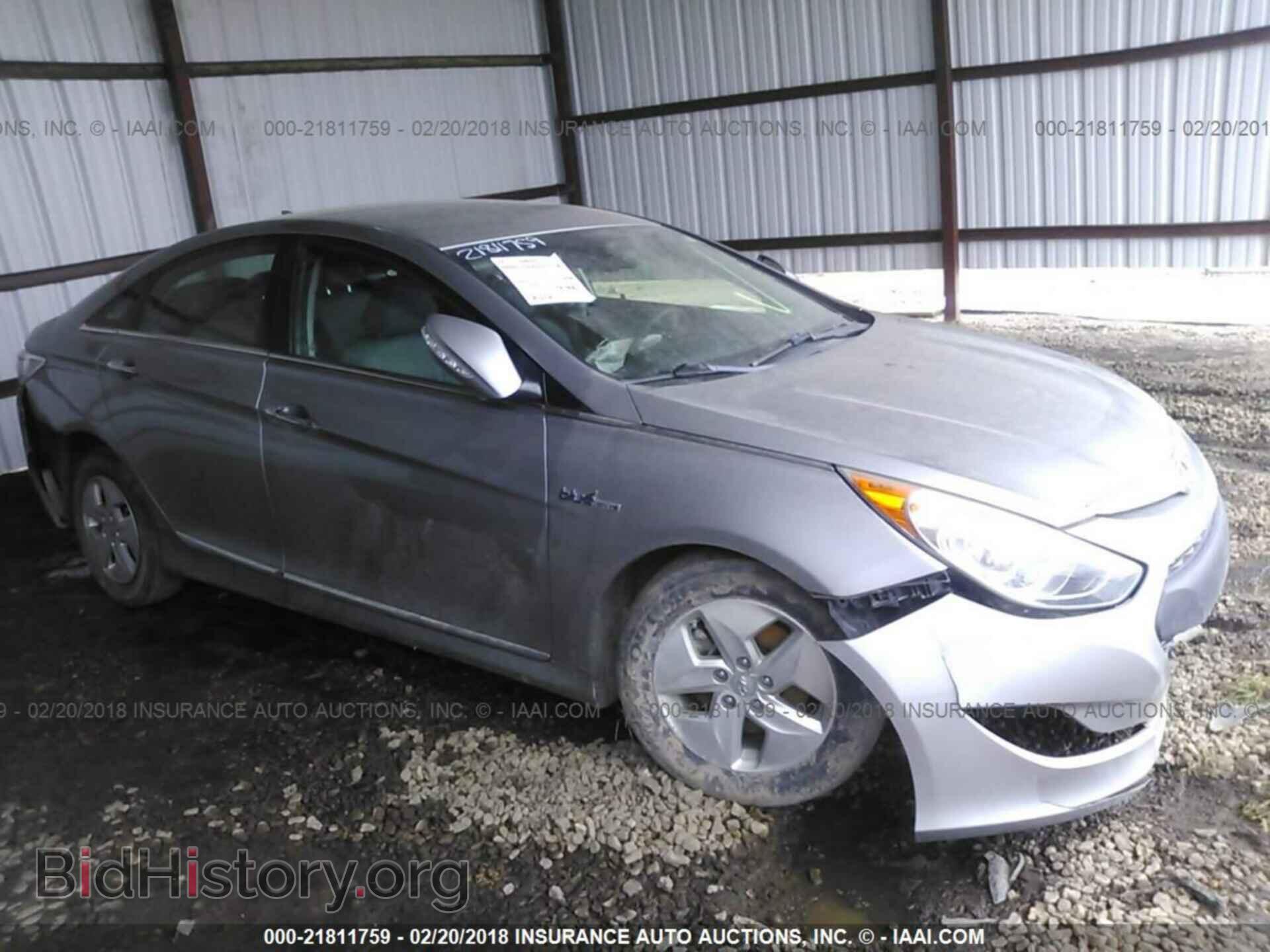 Фотография KMHEC4A46CA030989 - Hyundai Sonata 2012