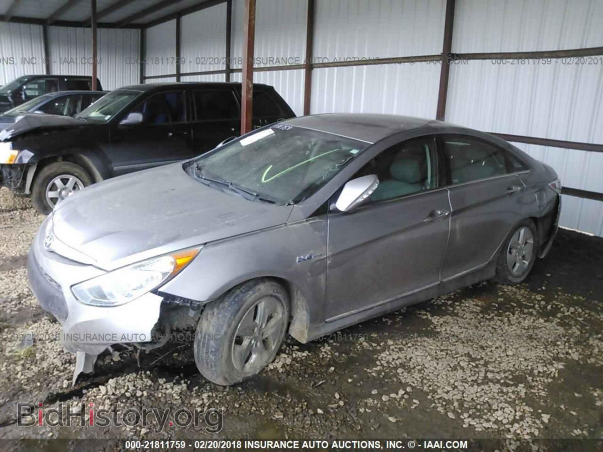 2012 Hyundai Sonata - VIN: KMHEC4A46CA030989 - Фото 2