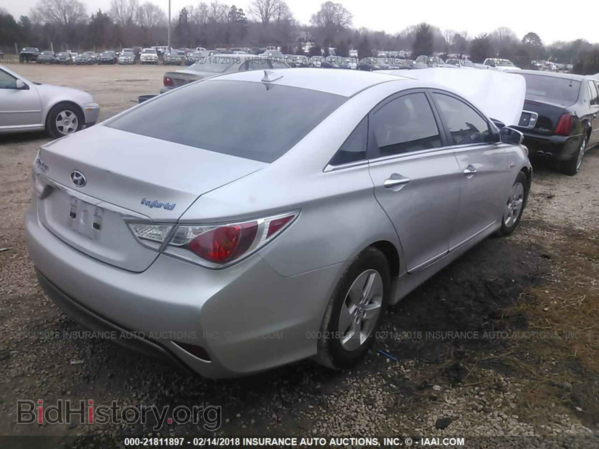 2012 Hyundai Sonata - VIN: KMHEC4A44CA020929 - Фото 4