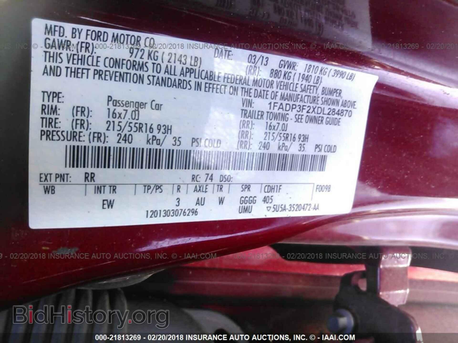 2013 Ford Focus - VIN: 1FADP3F2XDL284870 - Photo 9