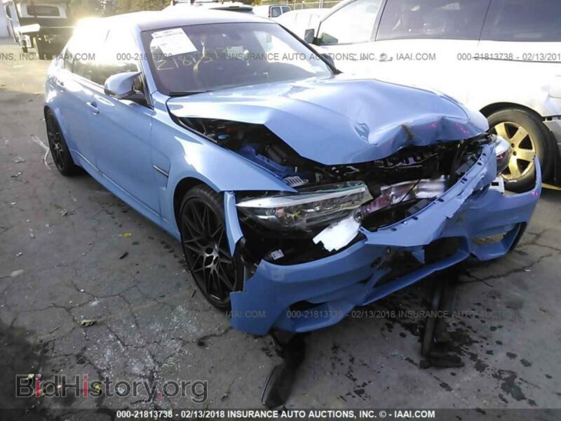2018 BMW M3 (VIN WBS8M9C55J5J78227) — фото 1 из 10, IAAI, повреждение: передняя часть