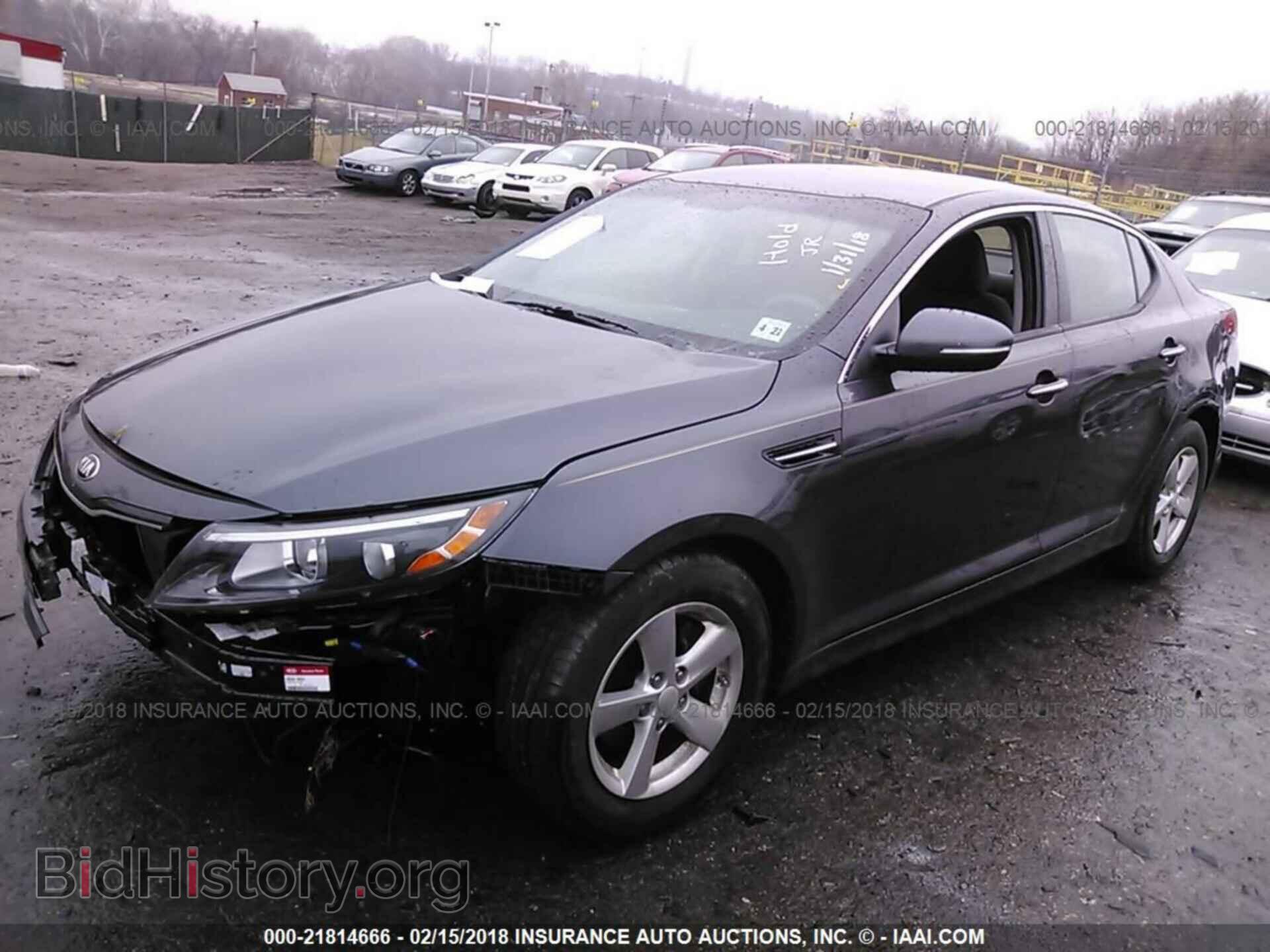 2015 Kia Optima - VIN: KNAGM4A70F5649876 - Photo 2