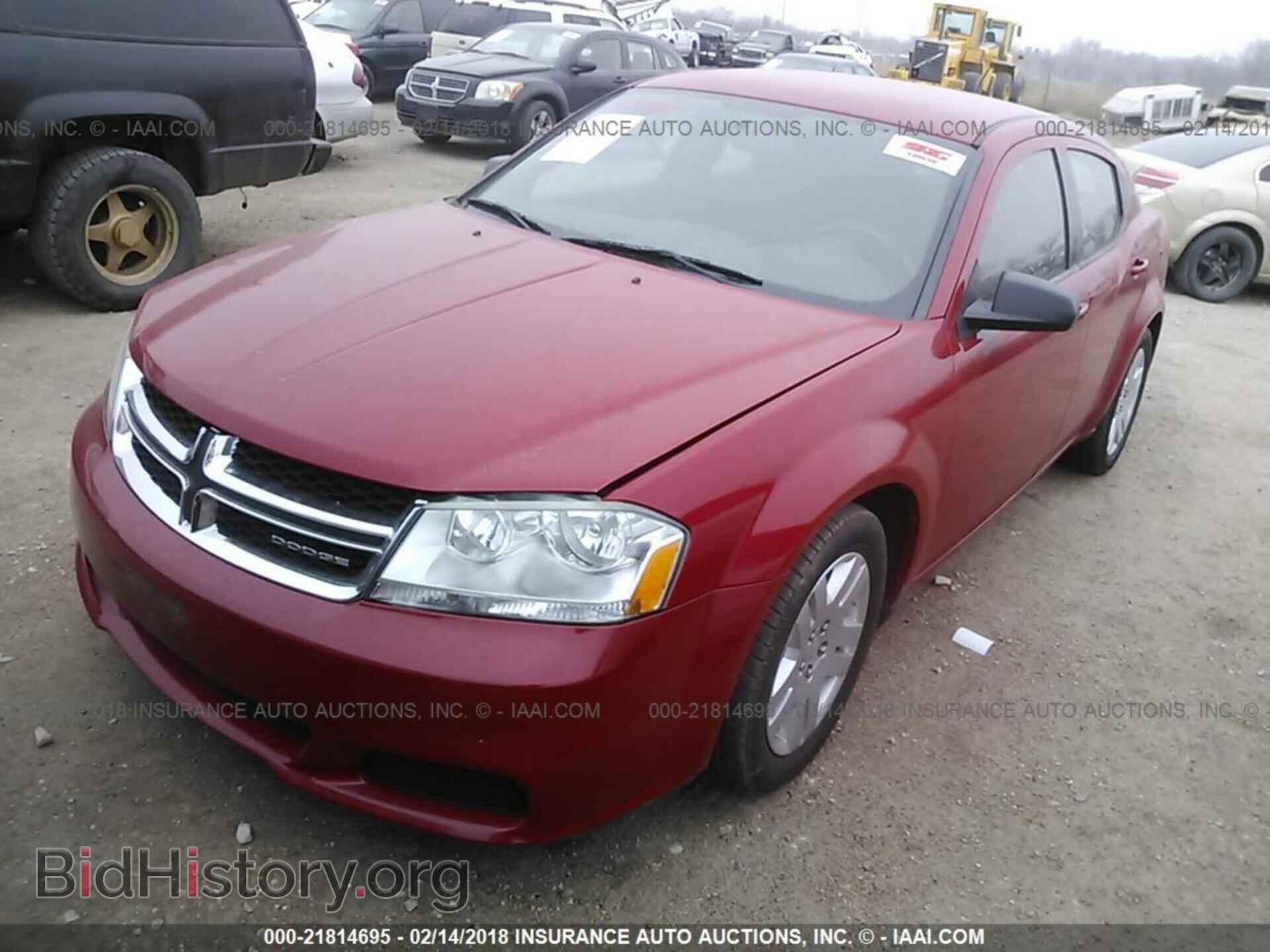 2012 Dodge Avenger - VIN: 1C3CDZAB1CN193499 - Фото 2