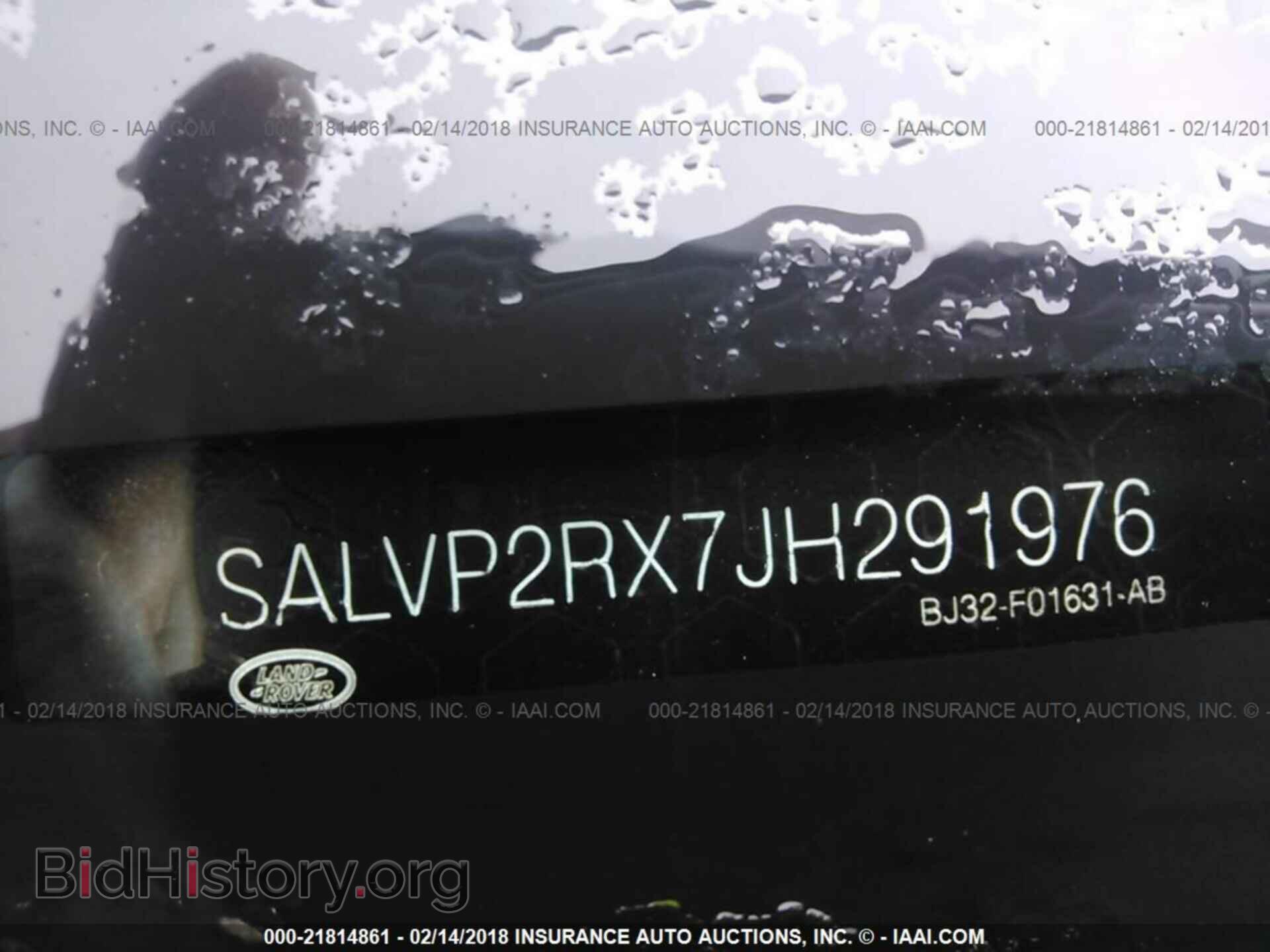 2018 Land rover Range rover evoqu - VIN: SALVP2RX7JH291976 - Фото 9