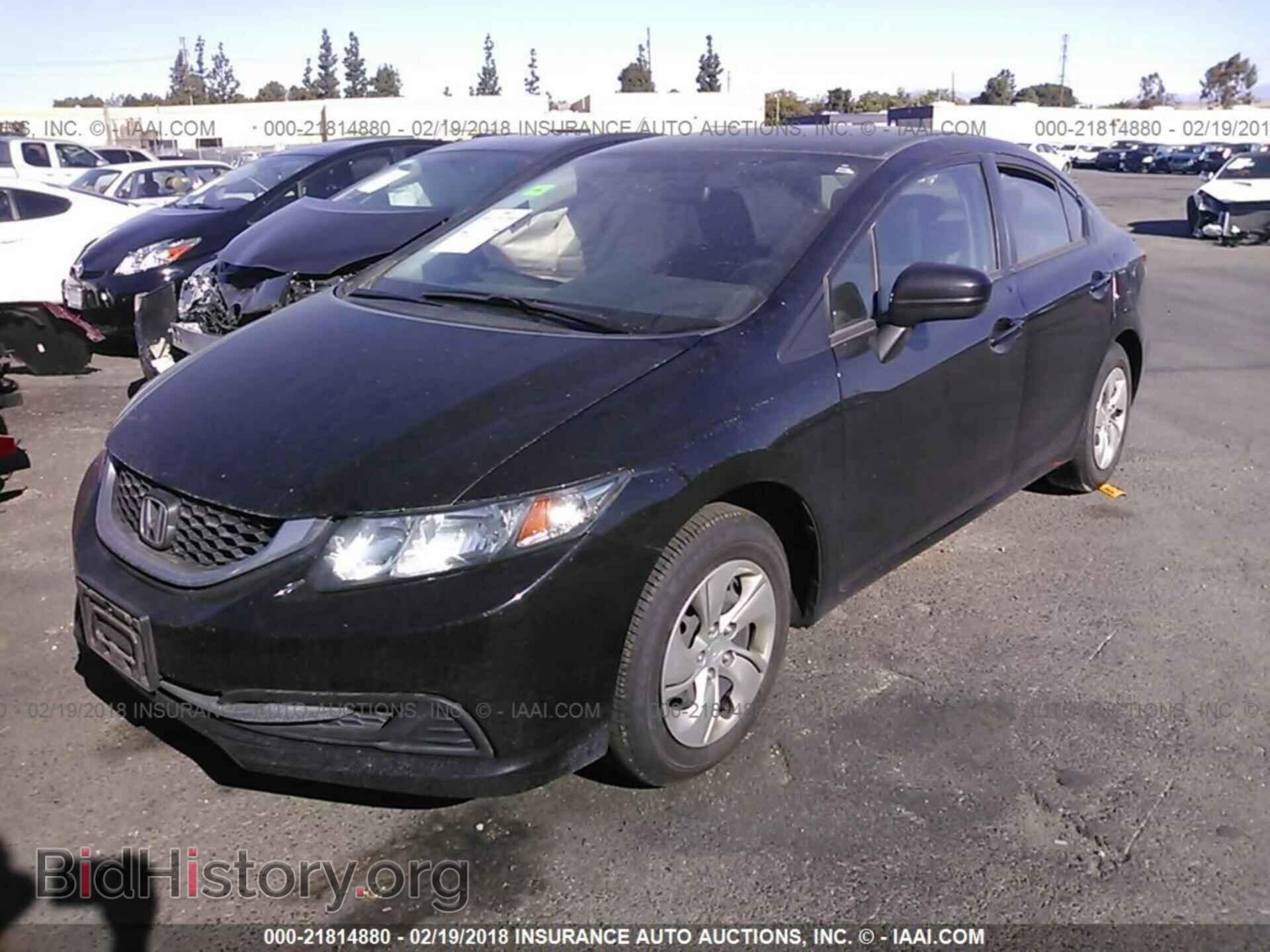 2014 Honda Civic - VIN: 19XFB2E51EE078760 - Фото 2