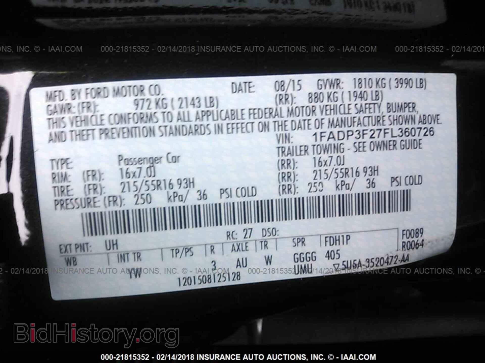2015 Ford Focus - VIN: 1FADP3F27FL360726 - Photo 9