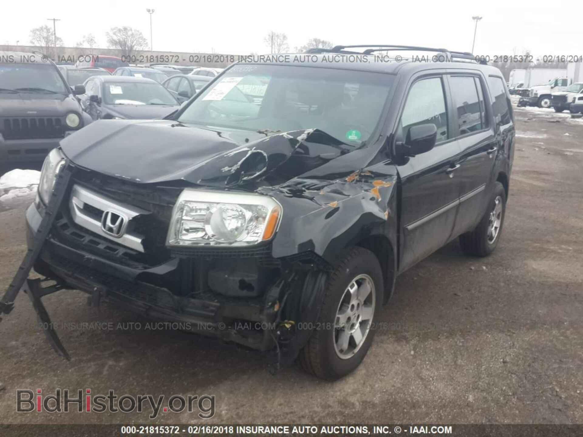 2011 Honda Pilot - VIN: 5FNYF4H99BB022787 - Фото 2