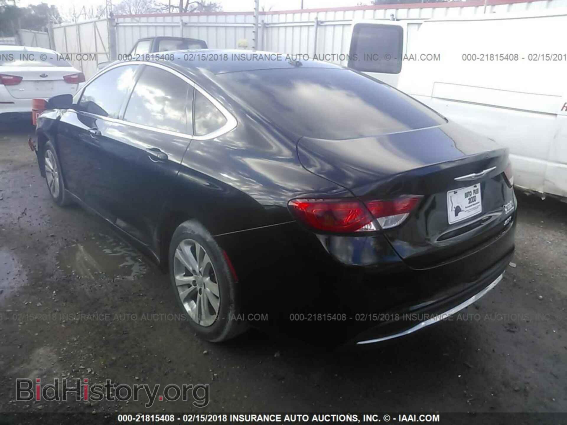 2015 Chrysler 200 - VIN: 1C3CCCAB5FN603256 - Photo 3