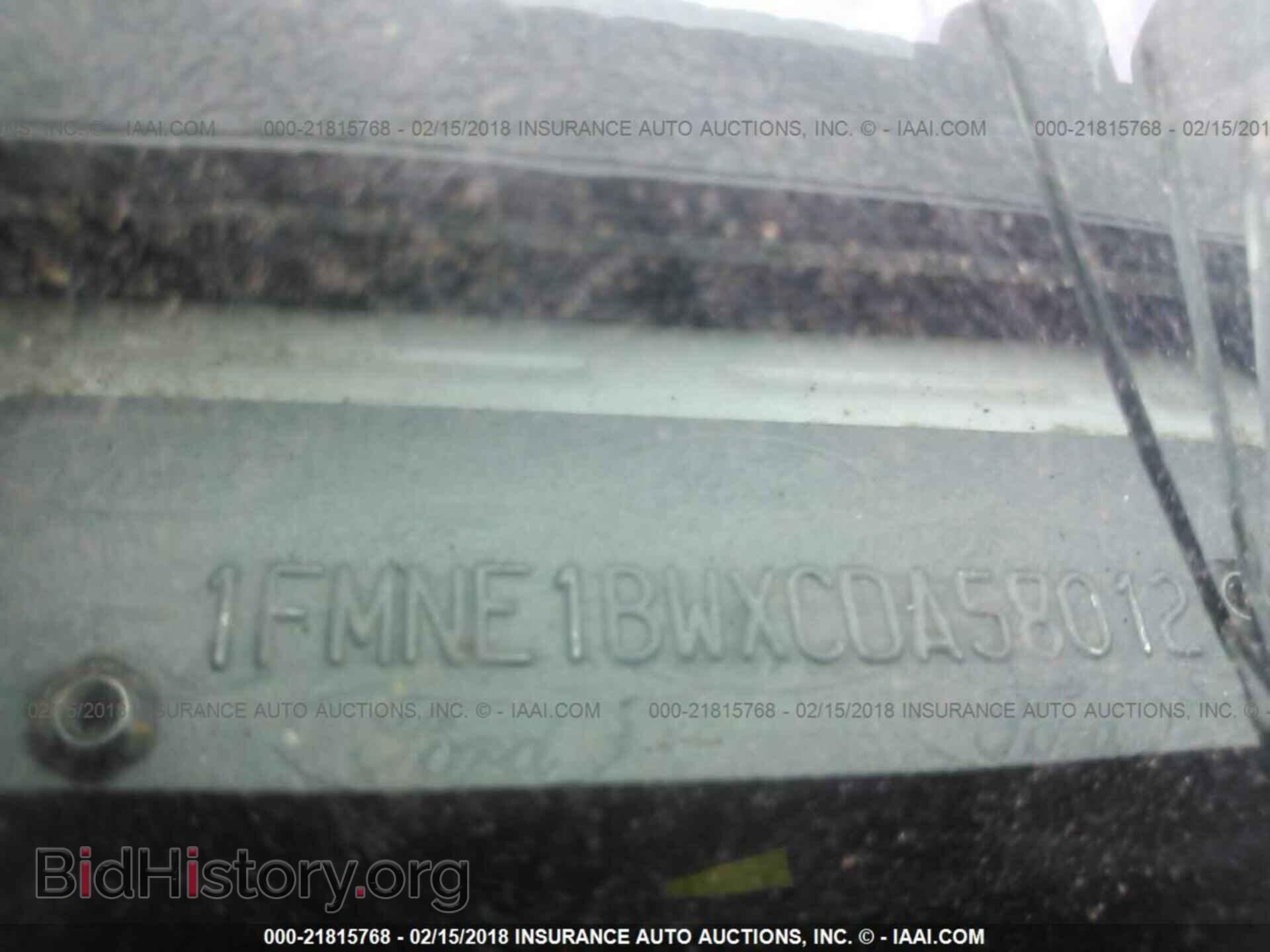 2012 Ford Econoline - VIN: 1FMNE1BWXCDA58012 - Фото 9